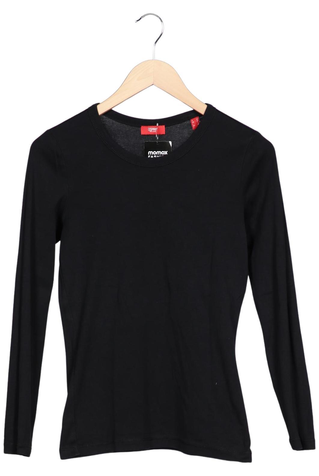 

Esprit Damen Langarmshirt, schwarz, Gr. 38