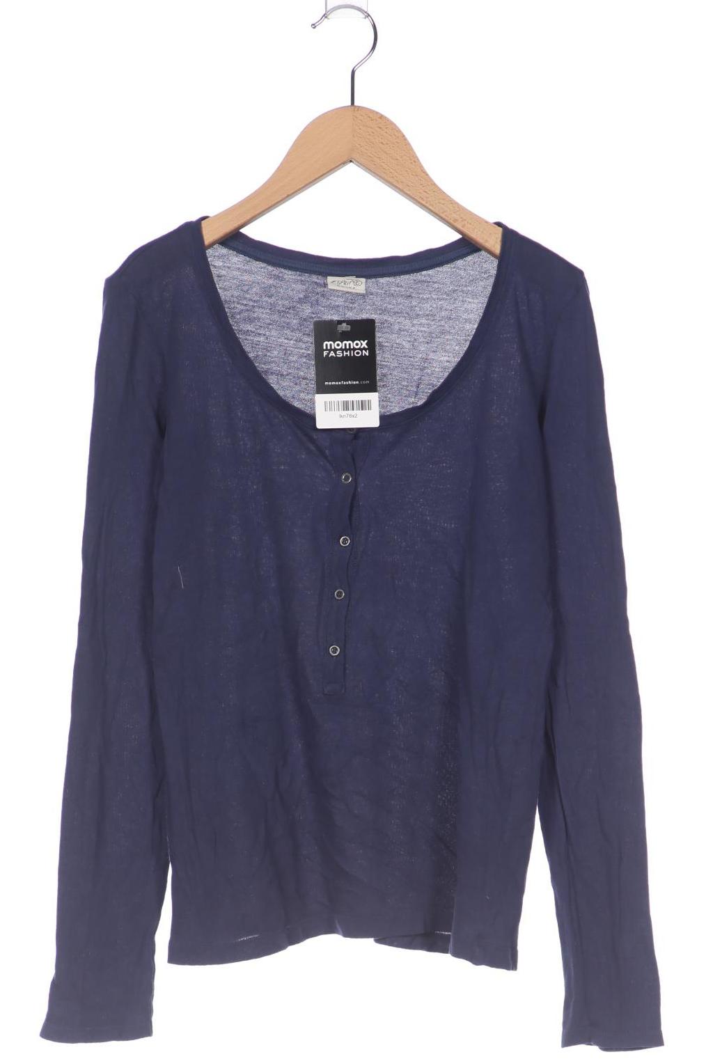 

Esprit Damen Langarmshirt, marineblau, Gr. 38