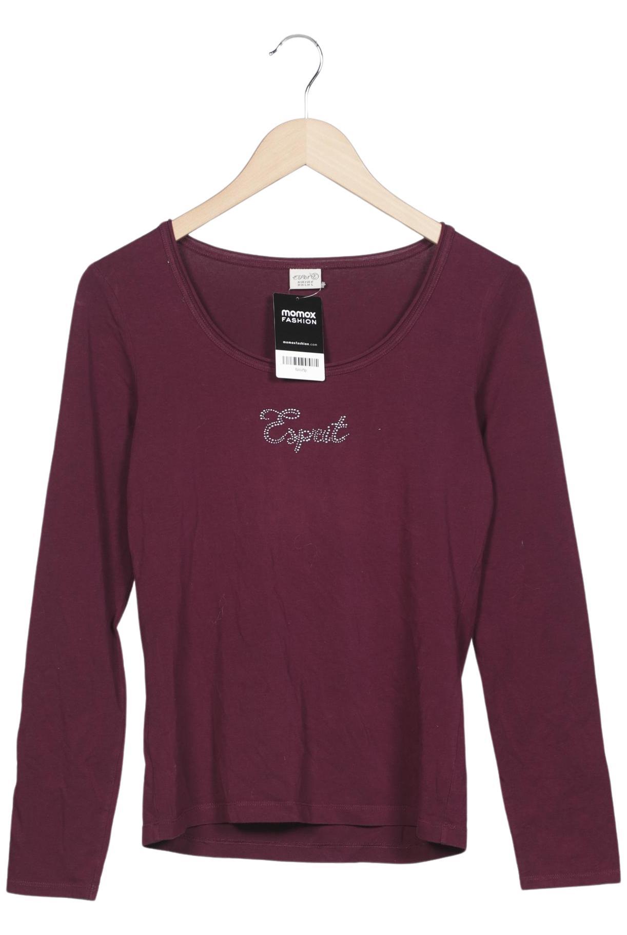 

Esprit Damen Langarmshirt, bordeaux, Gr. 38