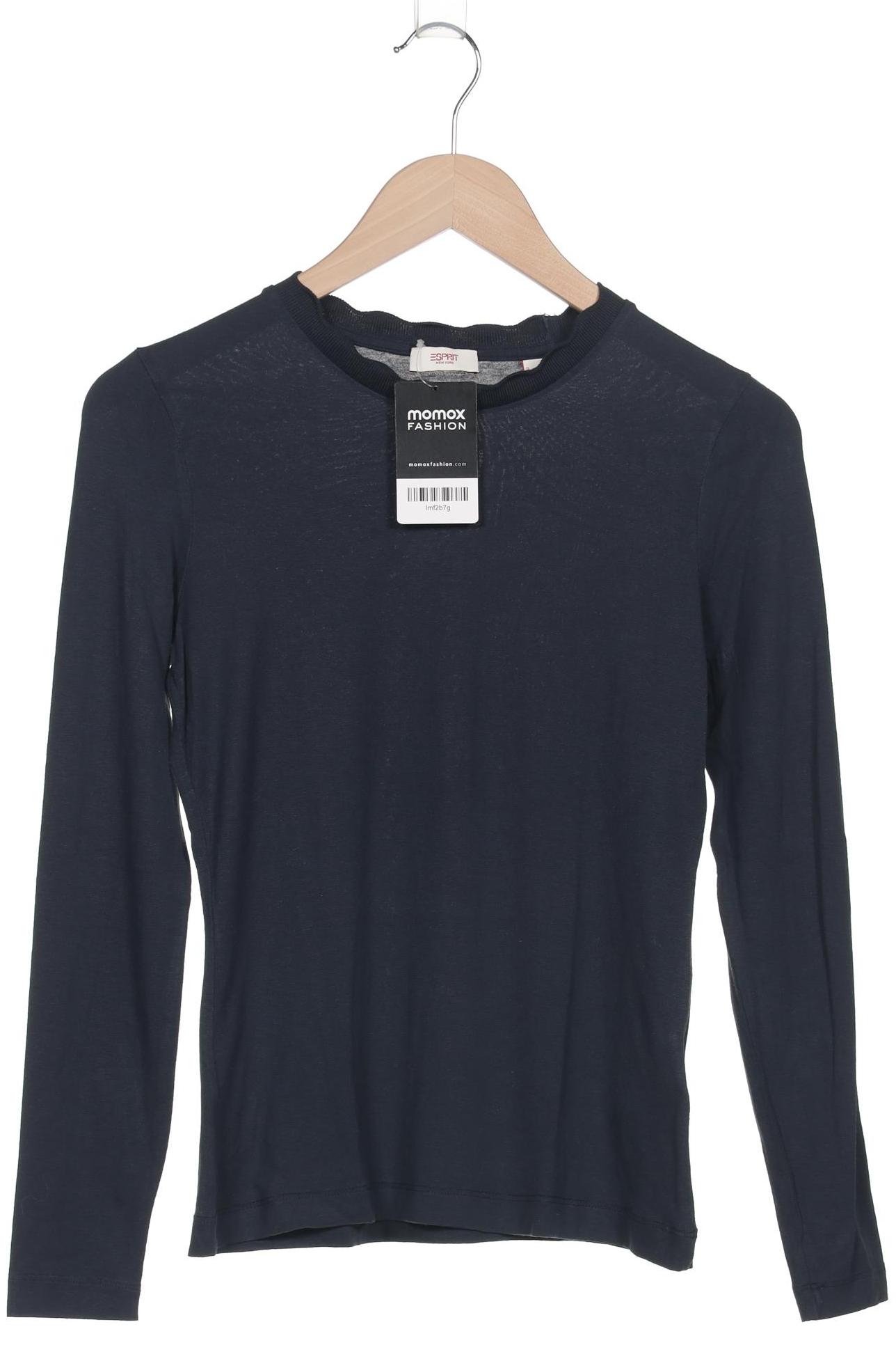 

Esprit Damen Langarmshirt, blau, Gr. 36
