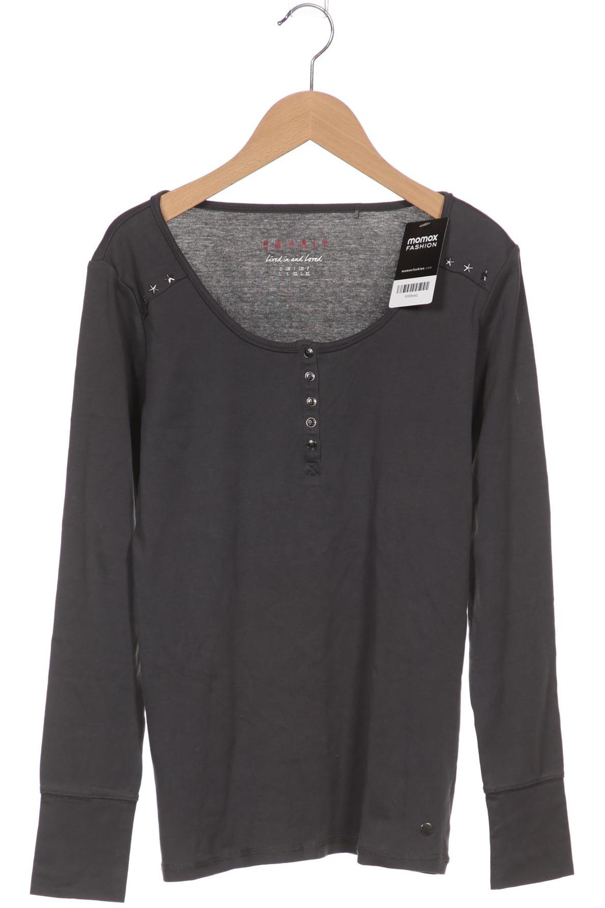 

Esprit Damen Langarmshirt, grau, Gr. 42