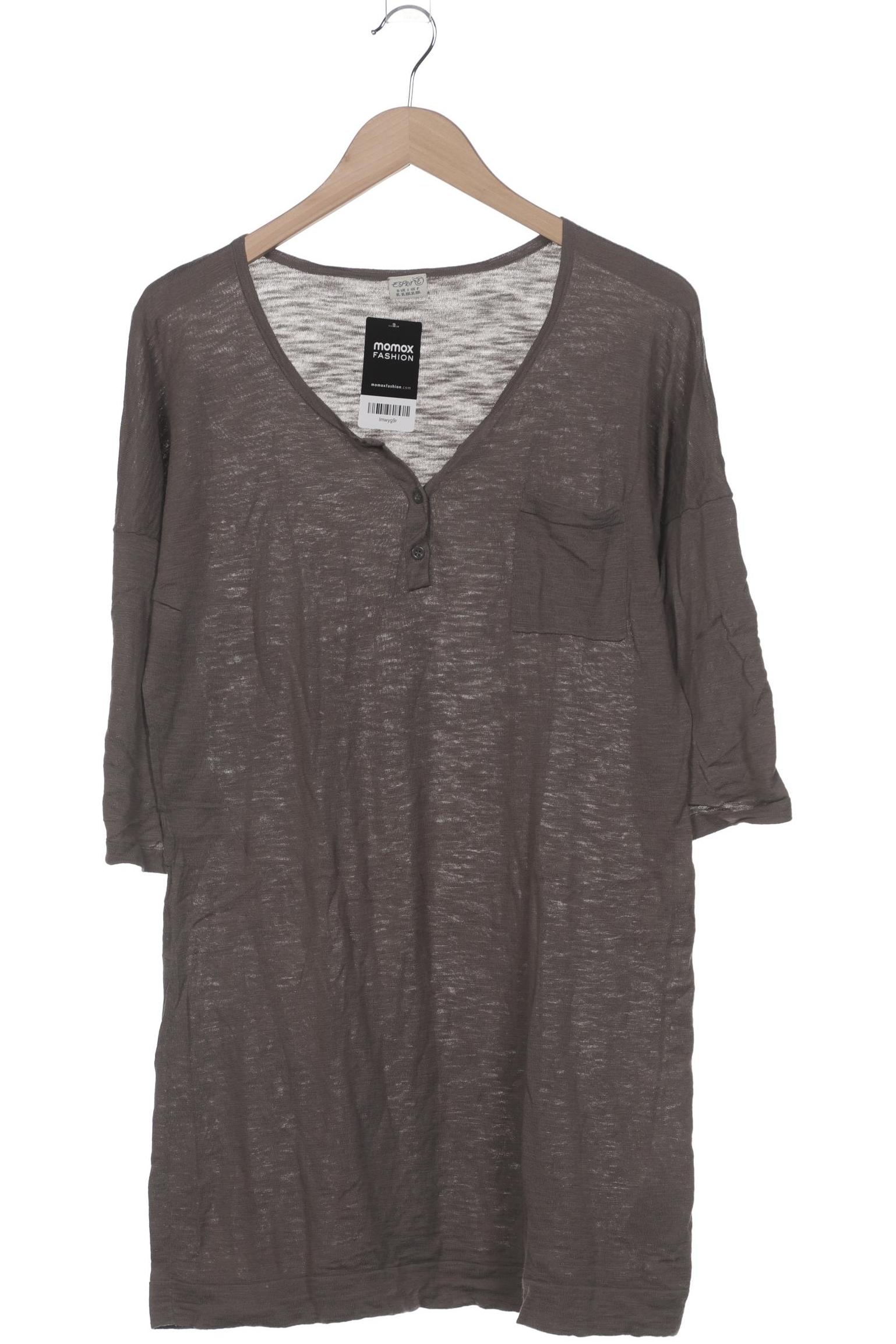 

Esprit Damen Langarmshirt, grau, Gr. 44
