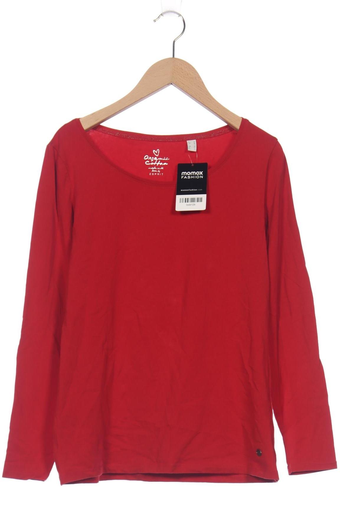 

Esprit Damen Langarmshirt, rot, Gr. 38