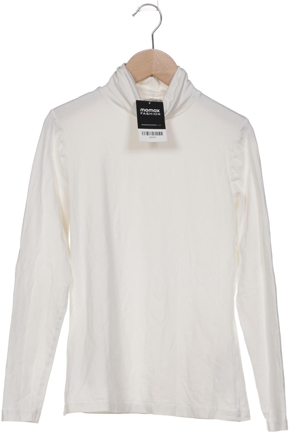 

Esprit Damen Langarmshirt, weiß, Gr. 34