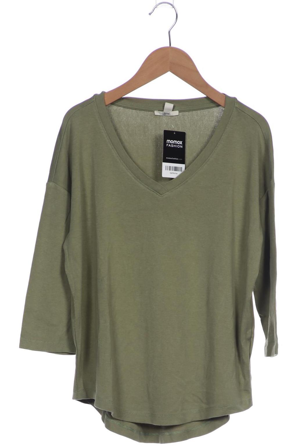 

Esprit Damen Langarmshirt, grün, Gr. 36