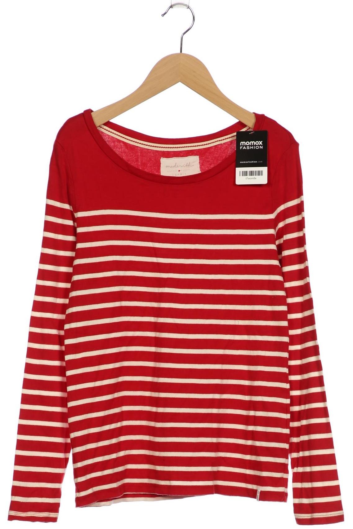 

Esprit Damen Langarmshirt, rot, Gr. 36