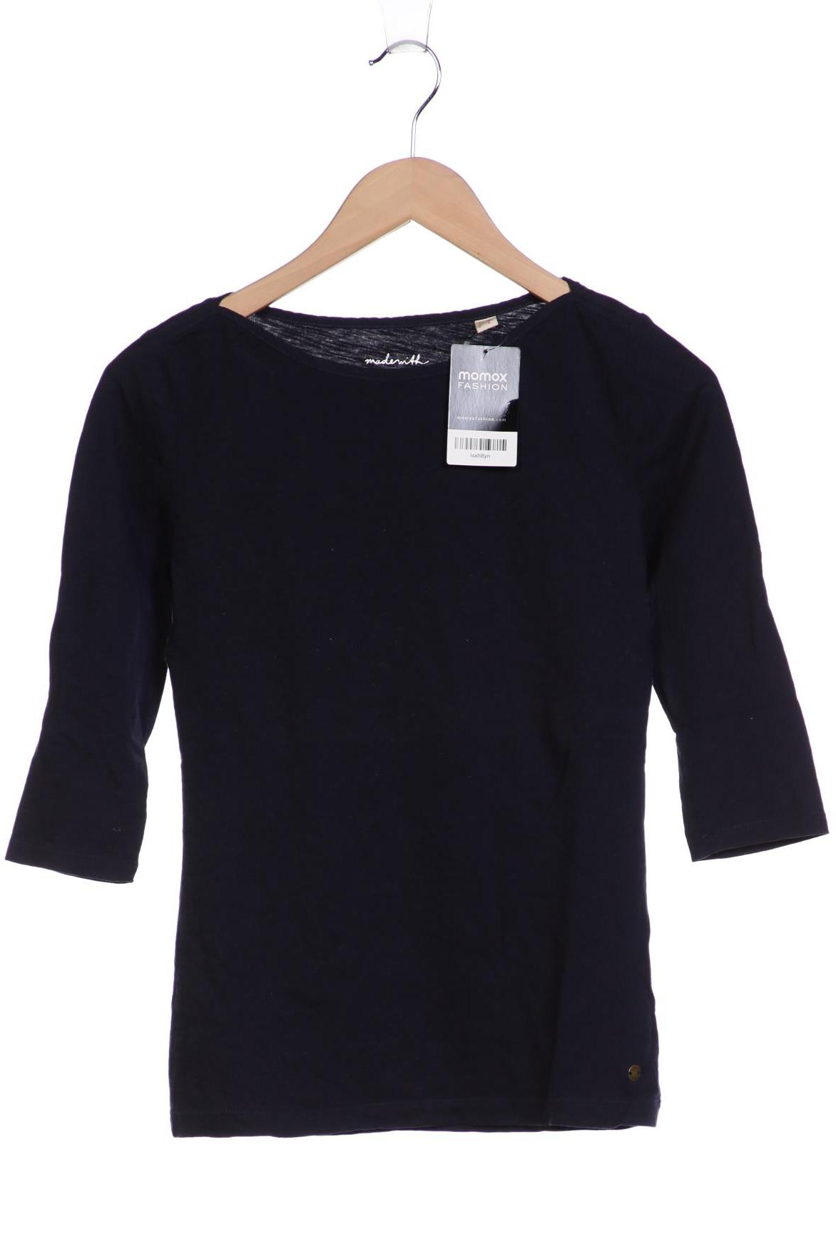 

Esprit Damen Langarmshirt, marineblau, Gr. 34