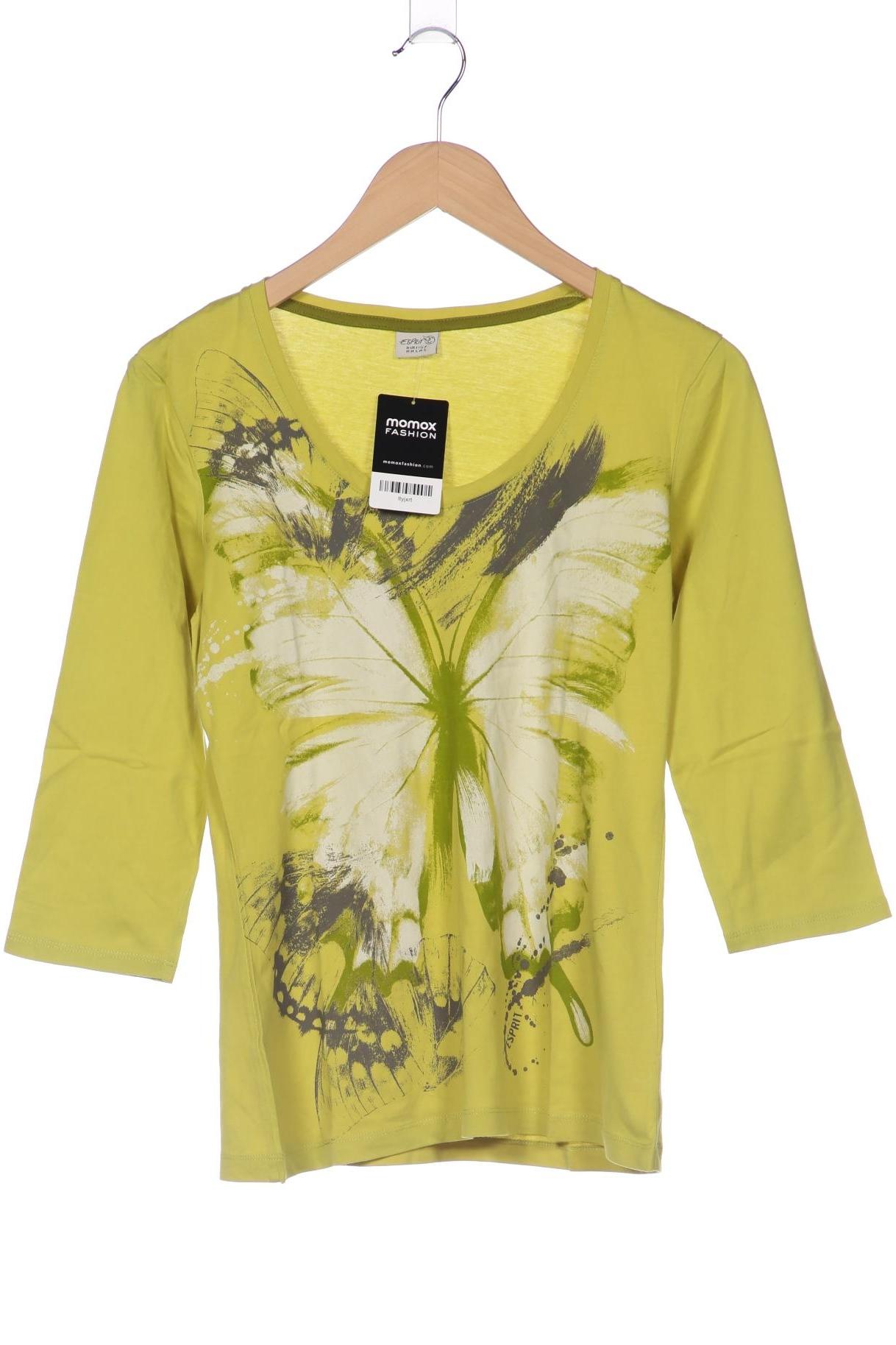 

Esprit Damen Langarmshirt, hellgrün, Gr. 38