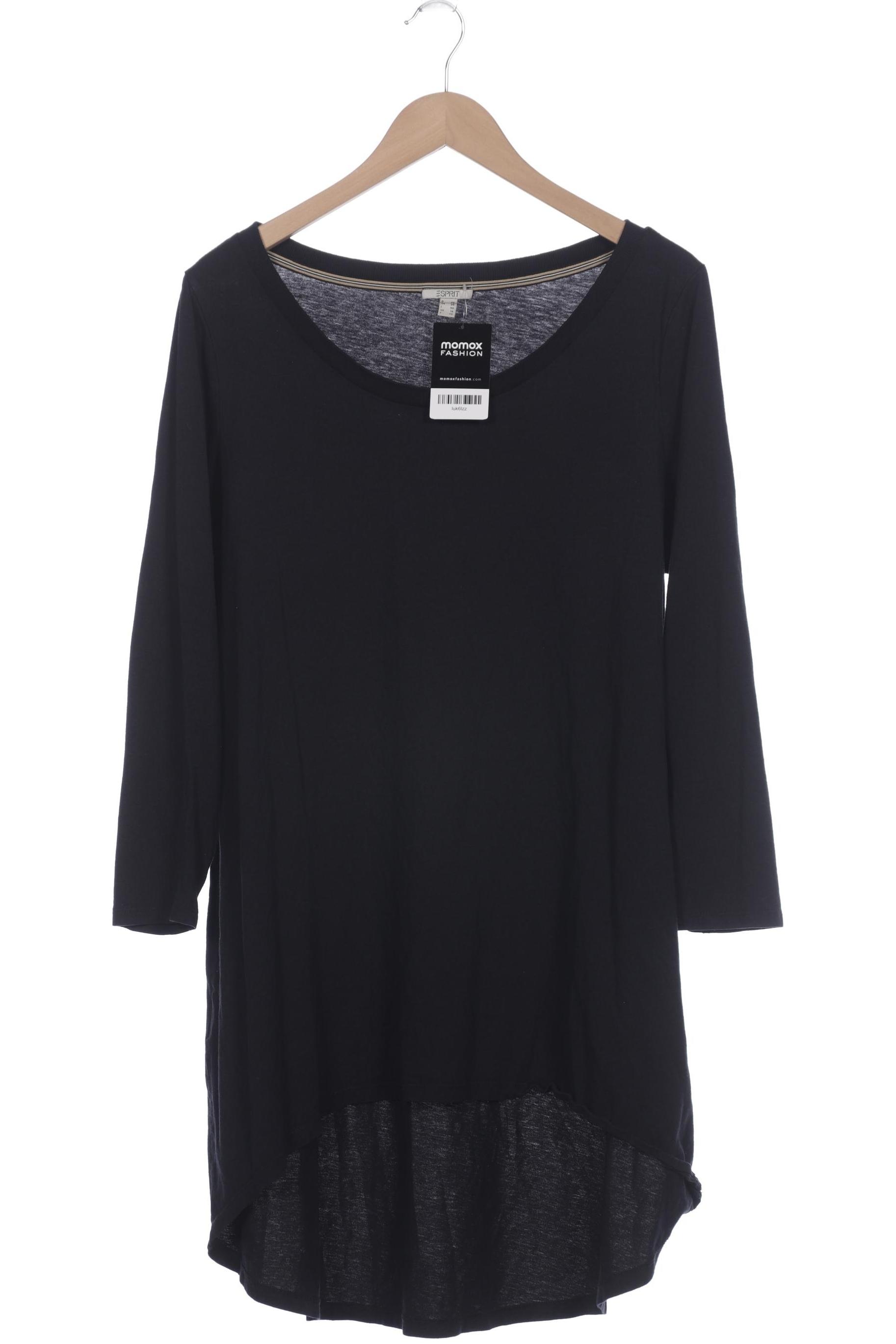 

Esprit Damen Langarmshirt, schwarz, Gr. 46
