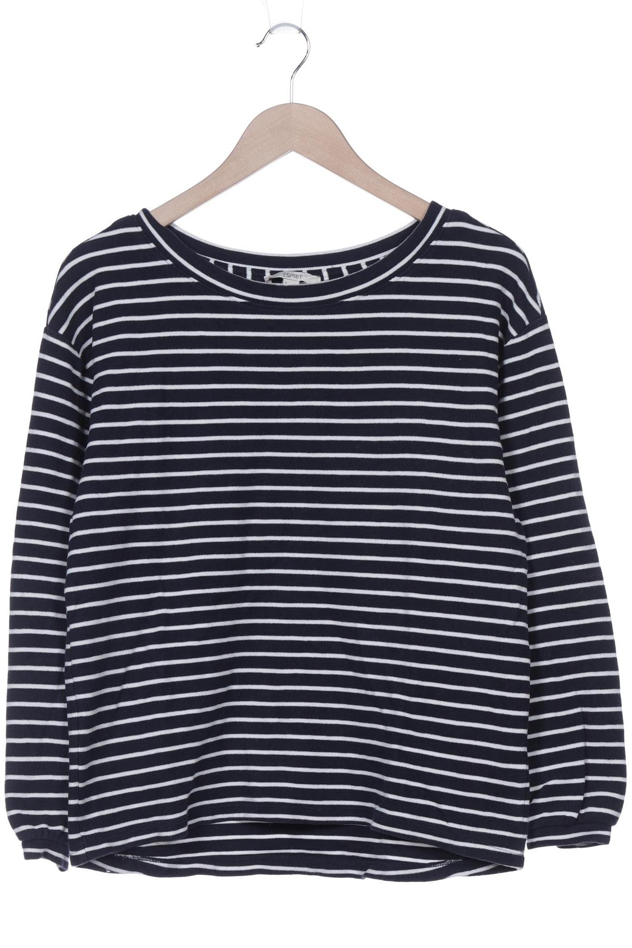 

Esprit Damen Langarmshirt, marineblau, Gr. 38