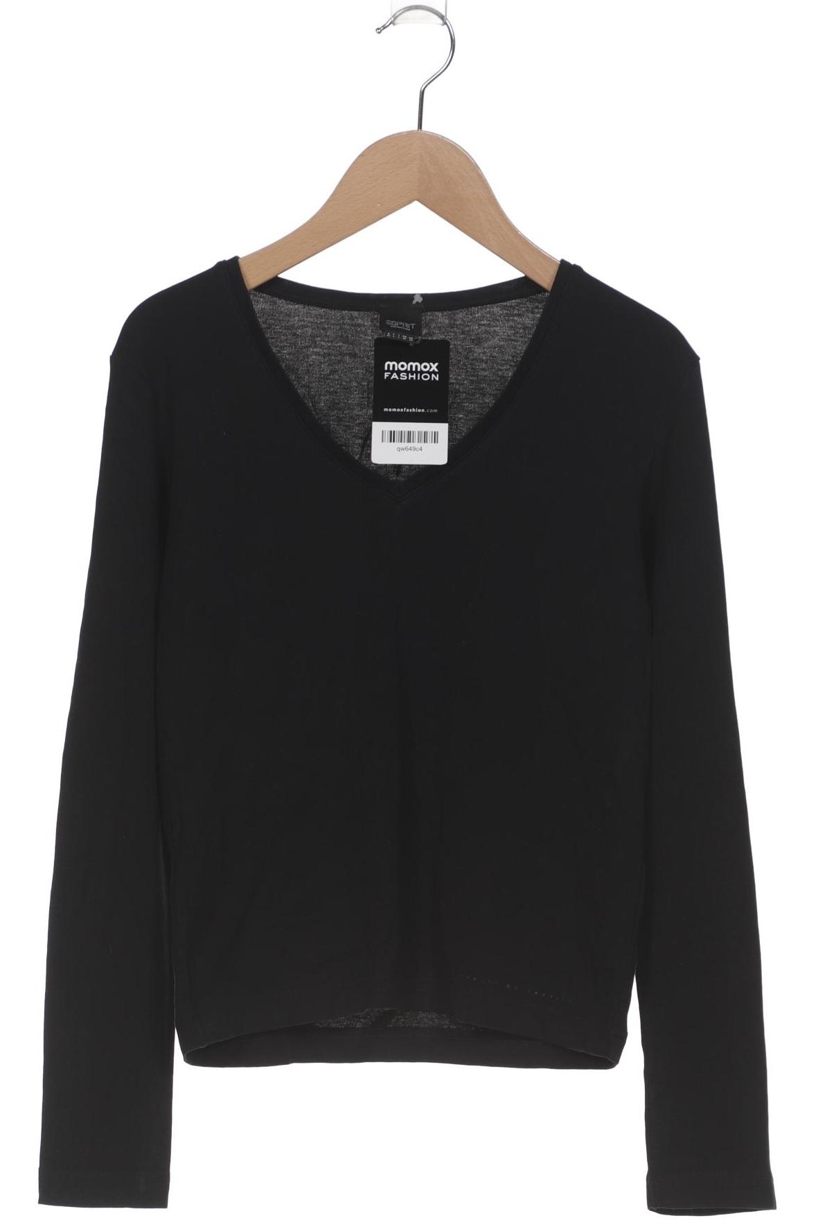 

Esprit Damen Langarmshirt, schwarz, Gr. 38