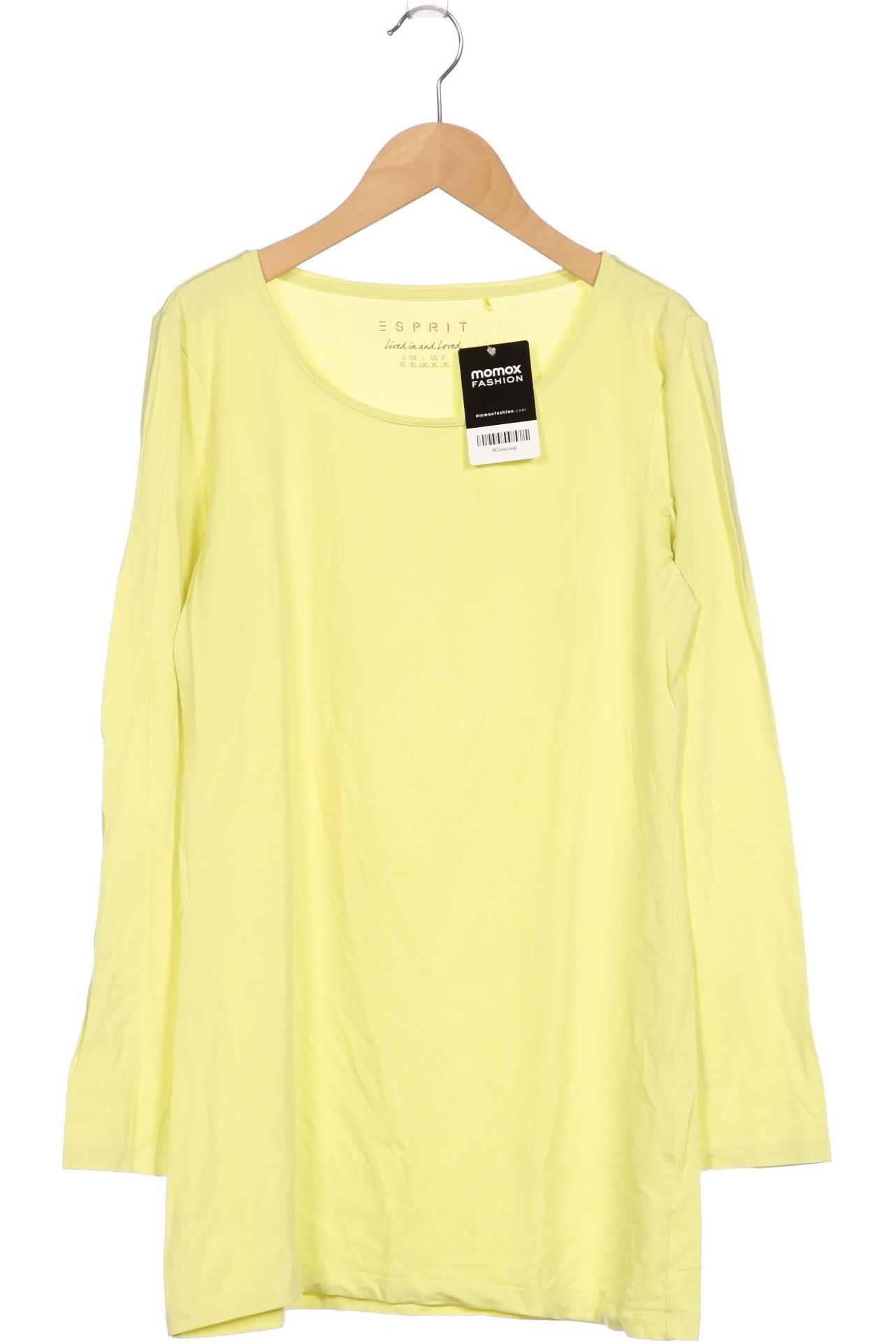 

Esprit Damen Langarmshirt, gelb, Gr. 44
