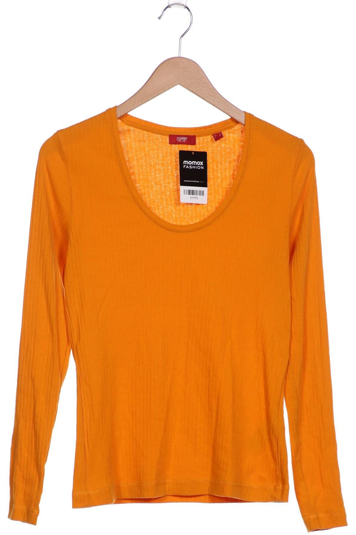 

Esprit Damen Langarmshirt, orange, Gr. 42