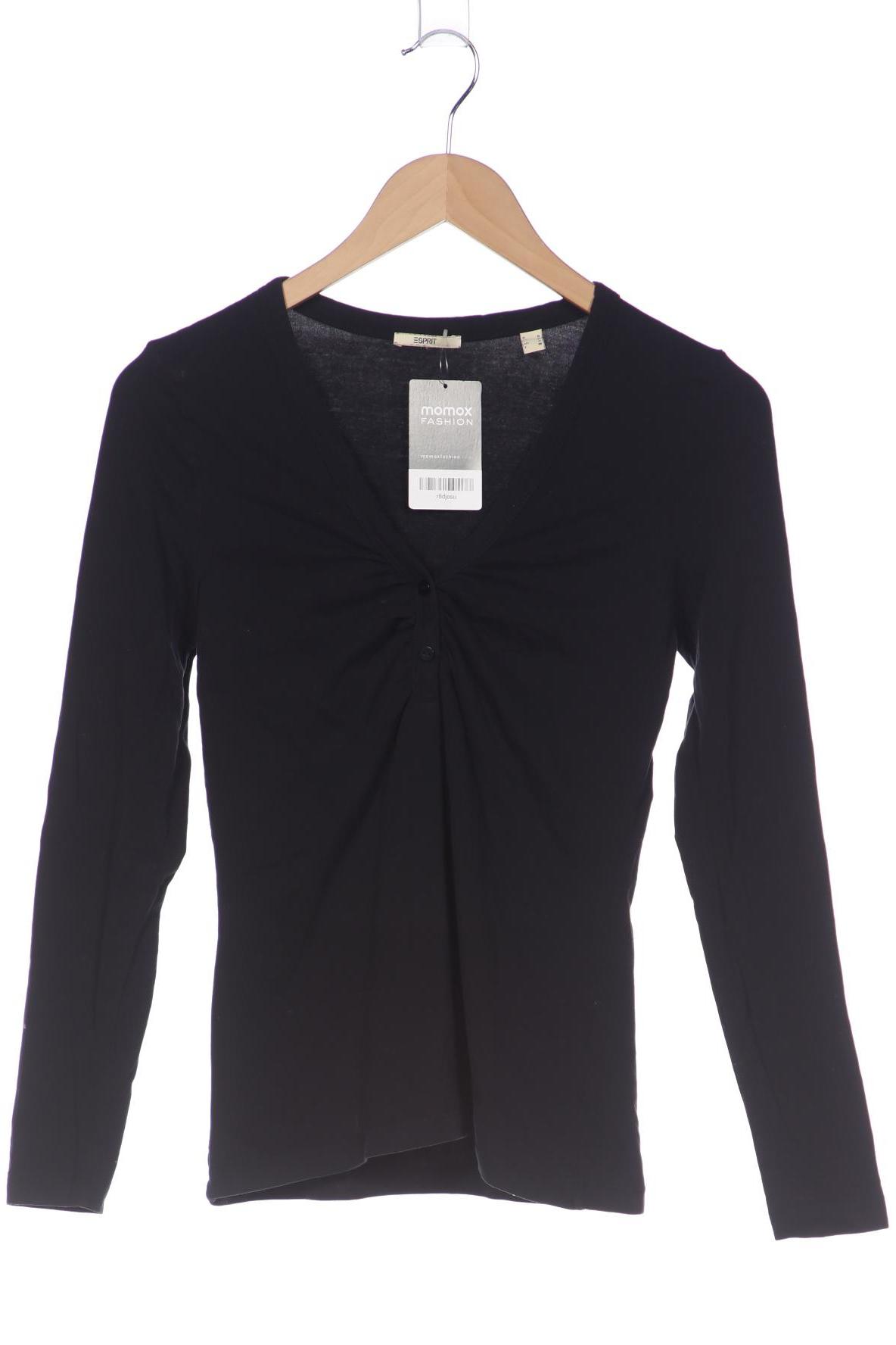 

Esprit Damen Langarmshirt, schwarz, Gr. 36