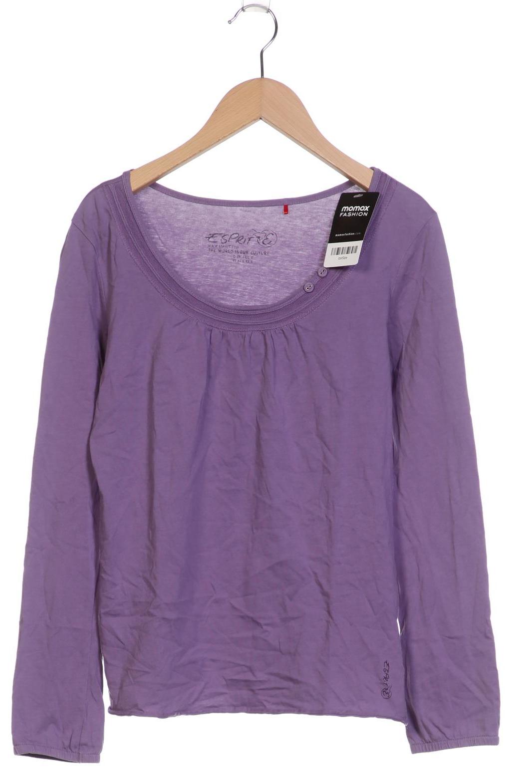 

Esprit Damen Langarmshirt, flieder, Gr. 34