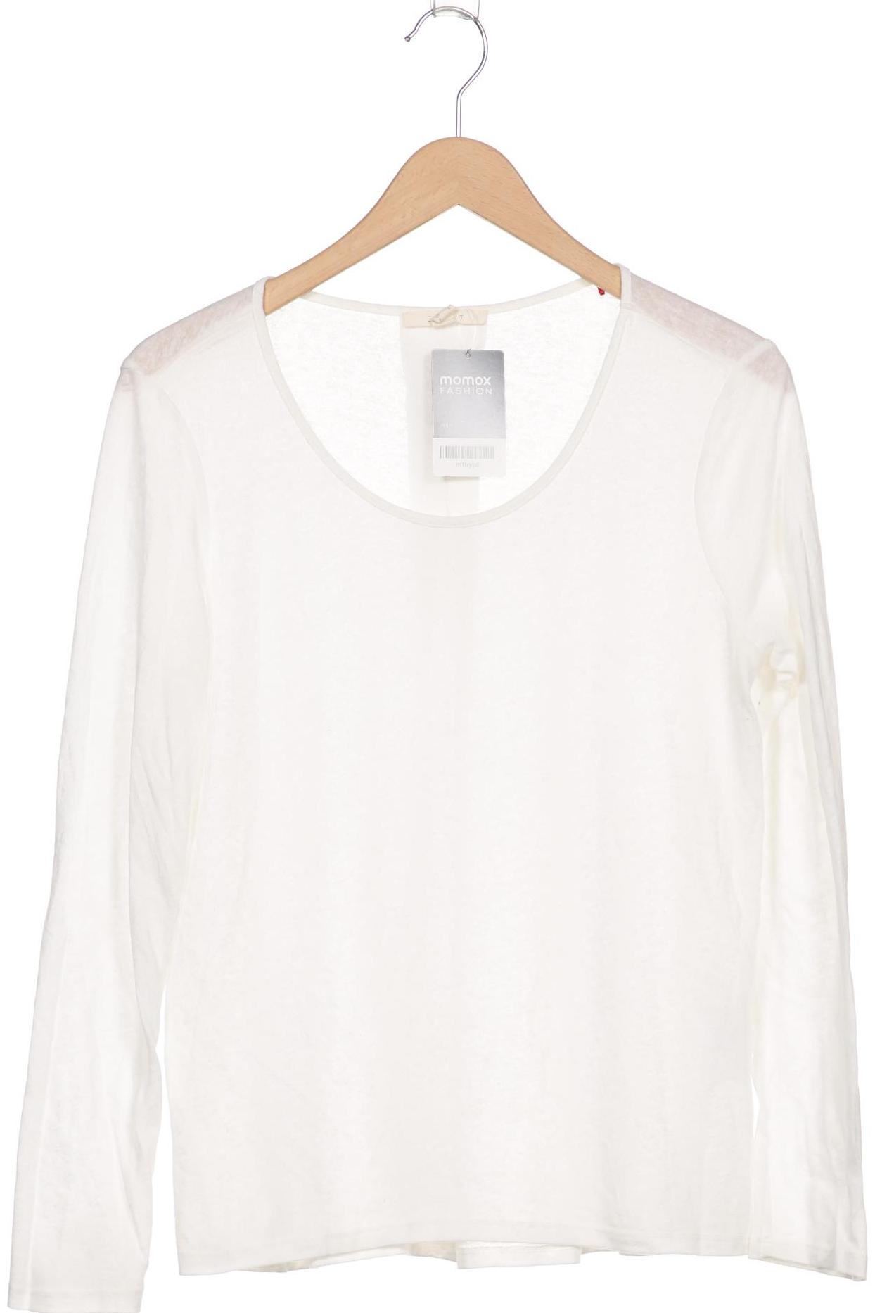

Esprit Damen Langarmshirt, weiß, Gr. 38