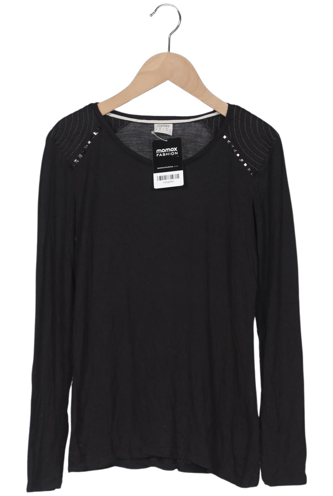 

Esprit Damen Langarmshirt, schwarz, Gr. 38