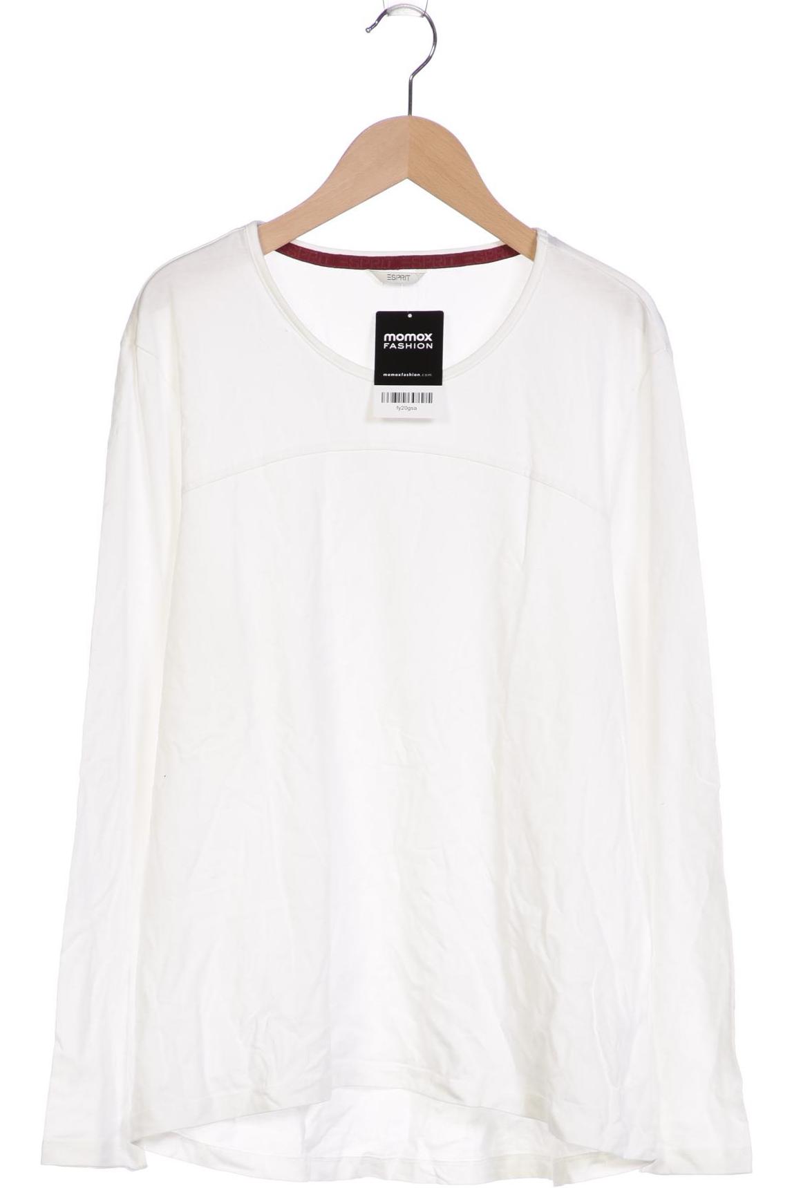 

Esprit Damen Langarmshirt, weiß, Gr. 42