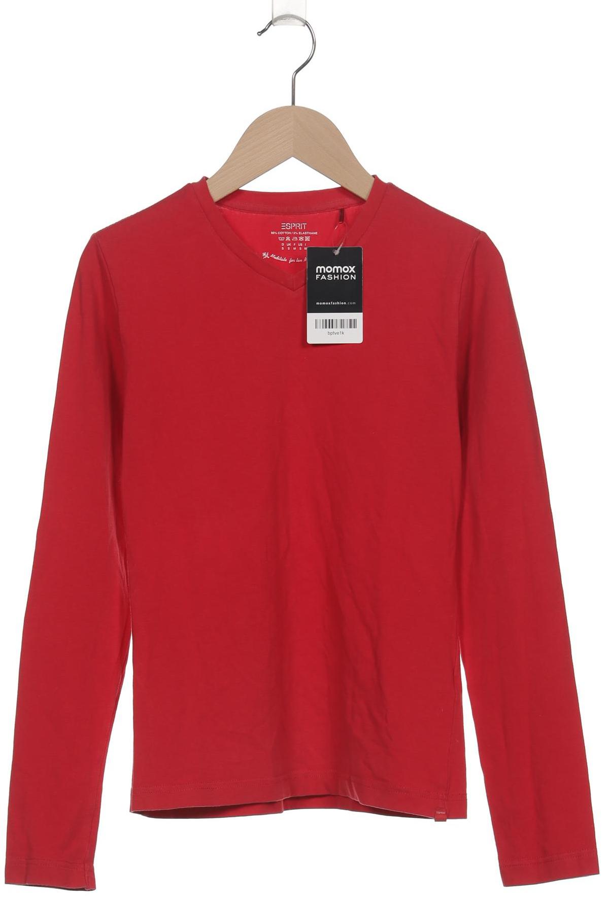 

Esprit Damen Langarmshirt, rot, Gr. 36