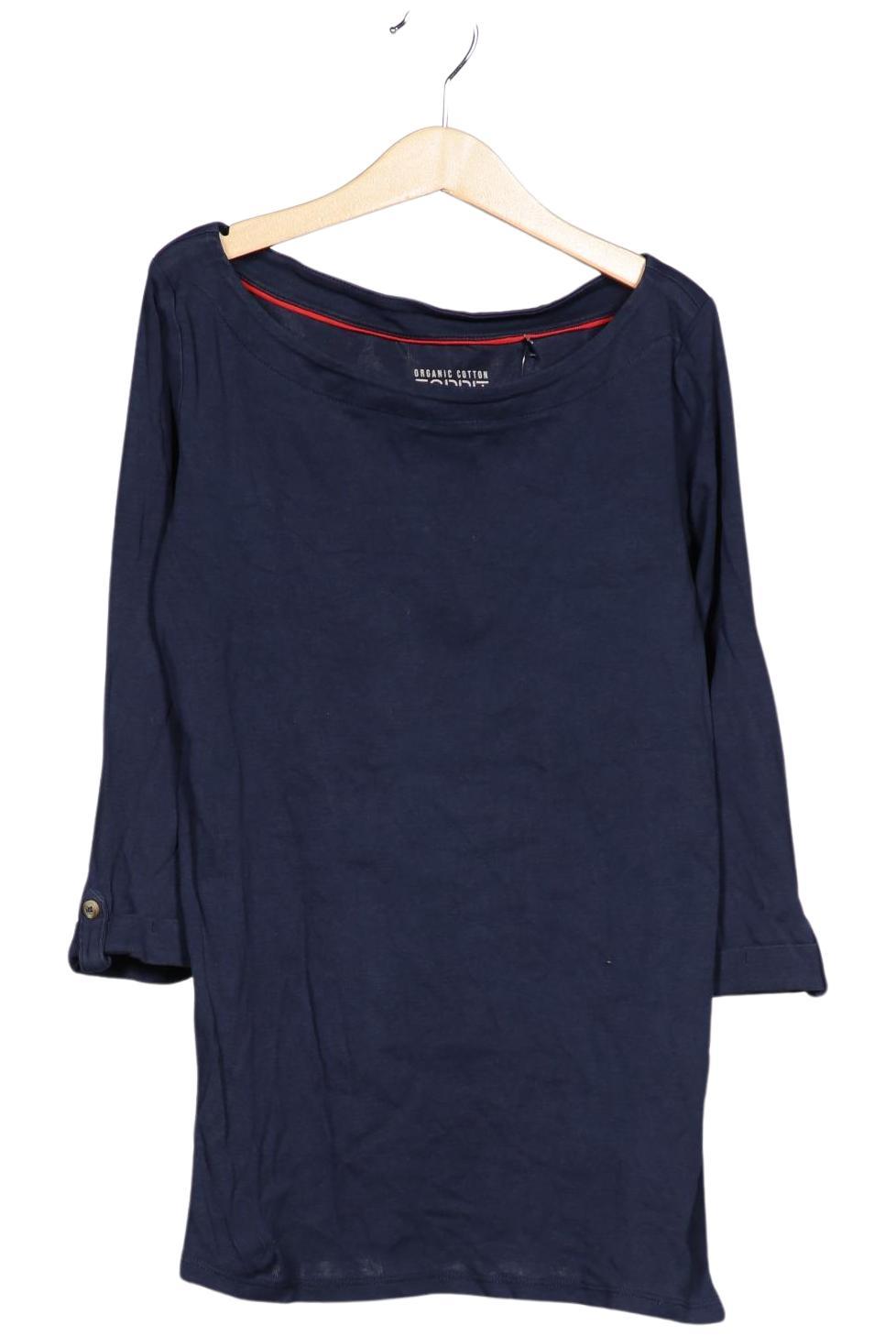 

Esprit Damen Langarmshirt, marineblau, Gr. 36