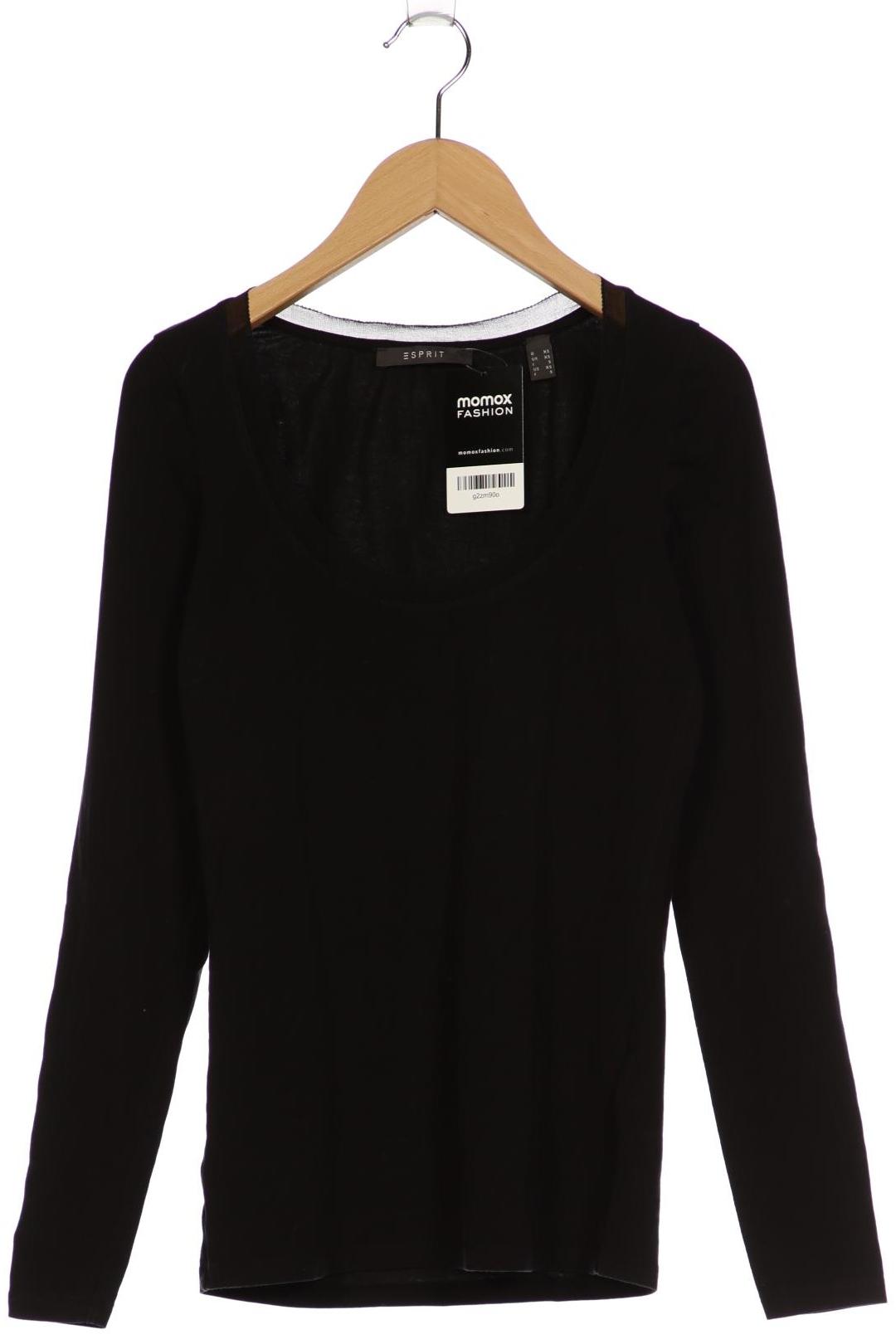

Esprit Damen Langarmshirt, schwarz, Gr. 34