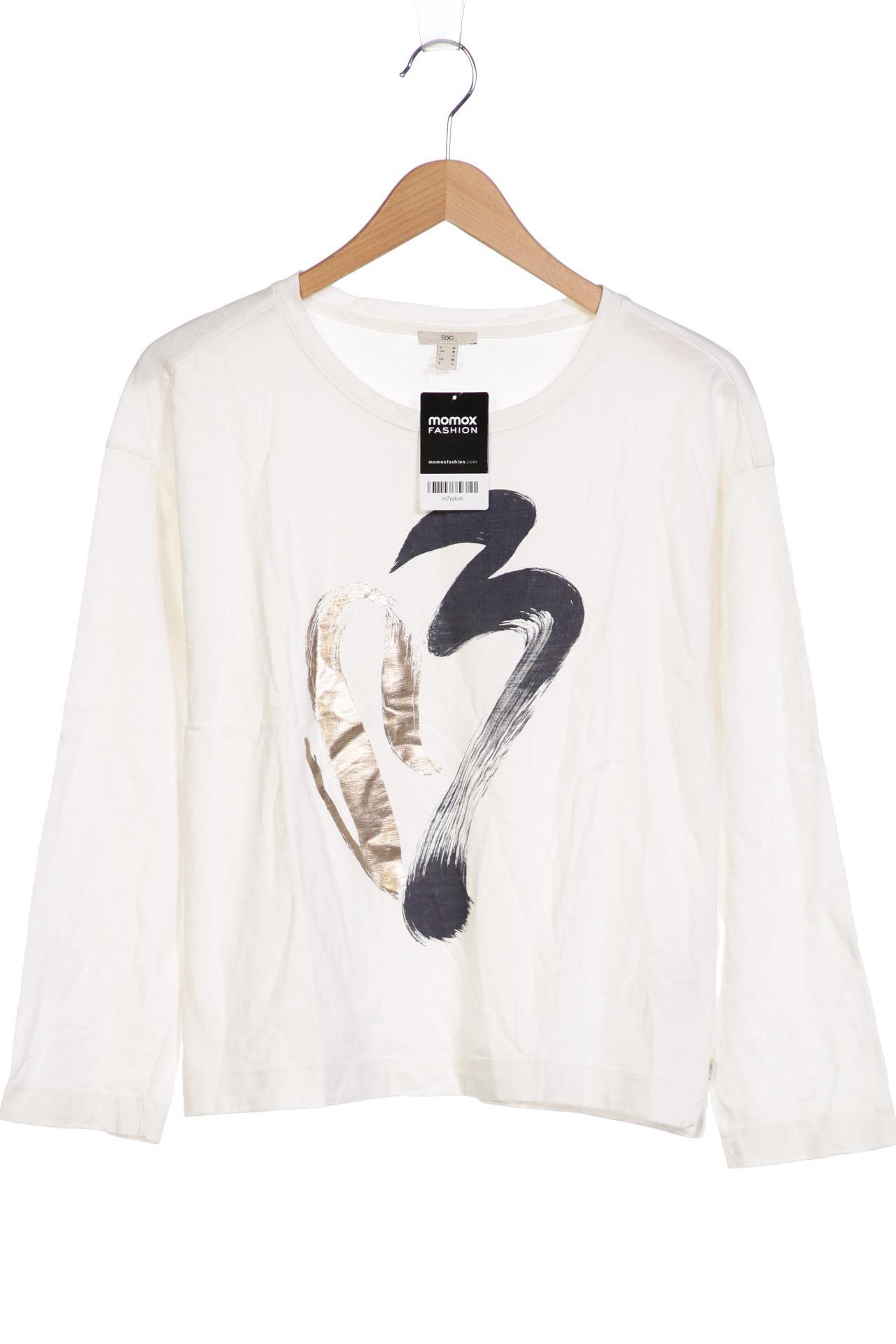 

Esprit Damen Langarmshirt, weiß, Gr. 38