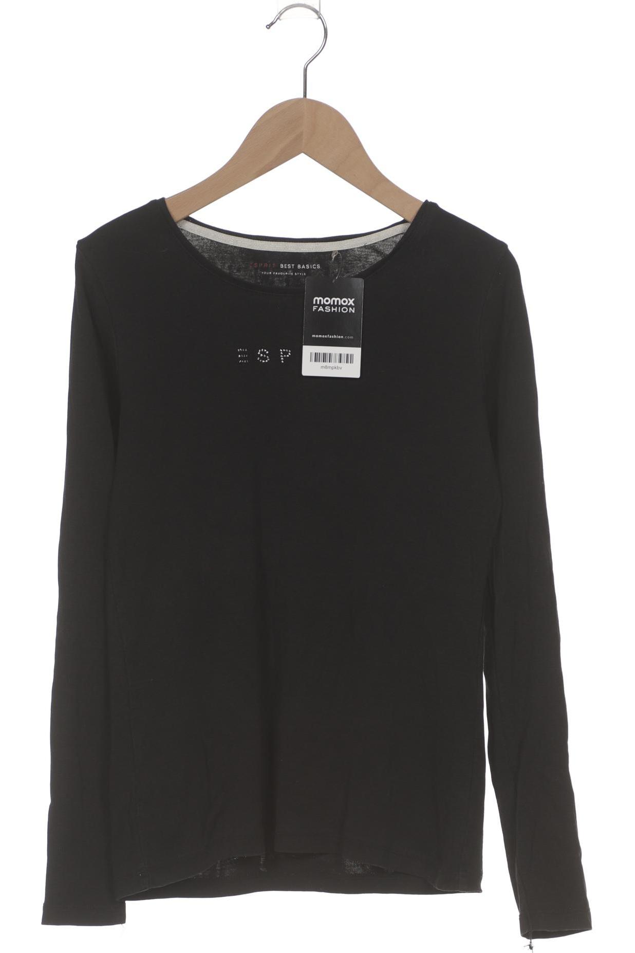 

Esprit Damen Langarmshirt, schwarz, Gr. 36