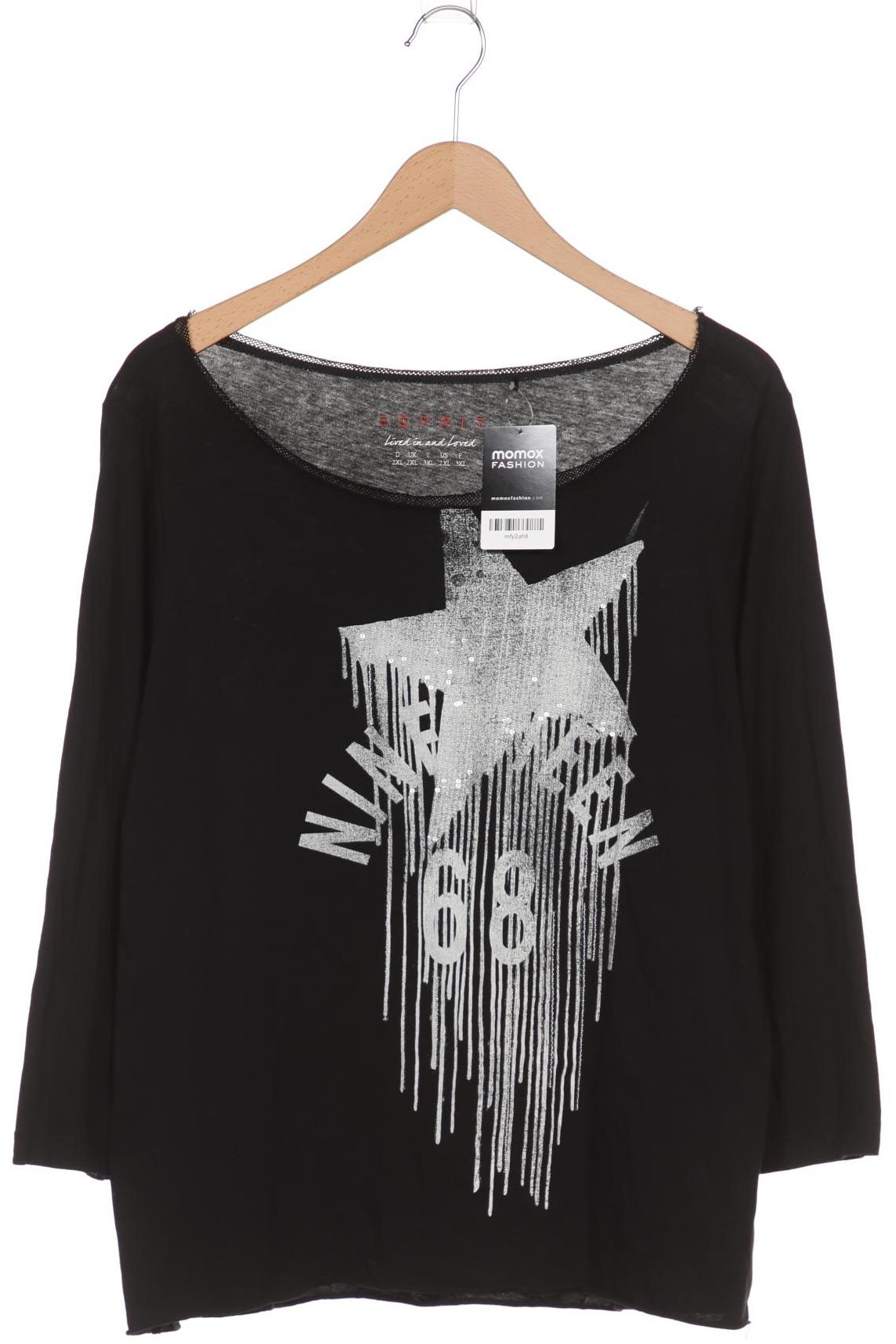 

Esprit Damen Langarmshirt, schwarz