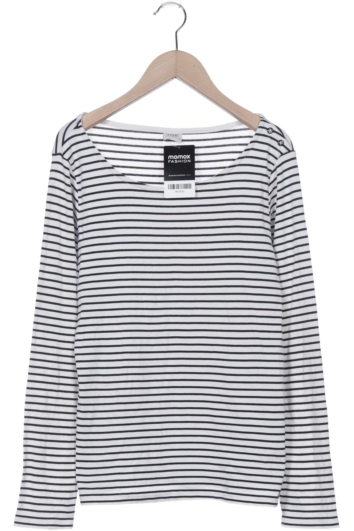 

Esprit Damen Langarmshirt, weiß, Gr. 42