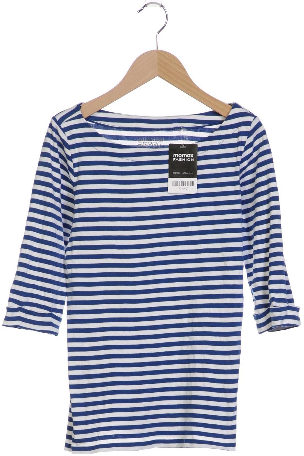 

Esprit Damen Langarmshirt, blau, Gr. 38