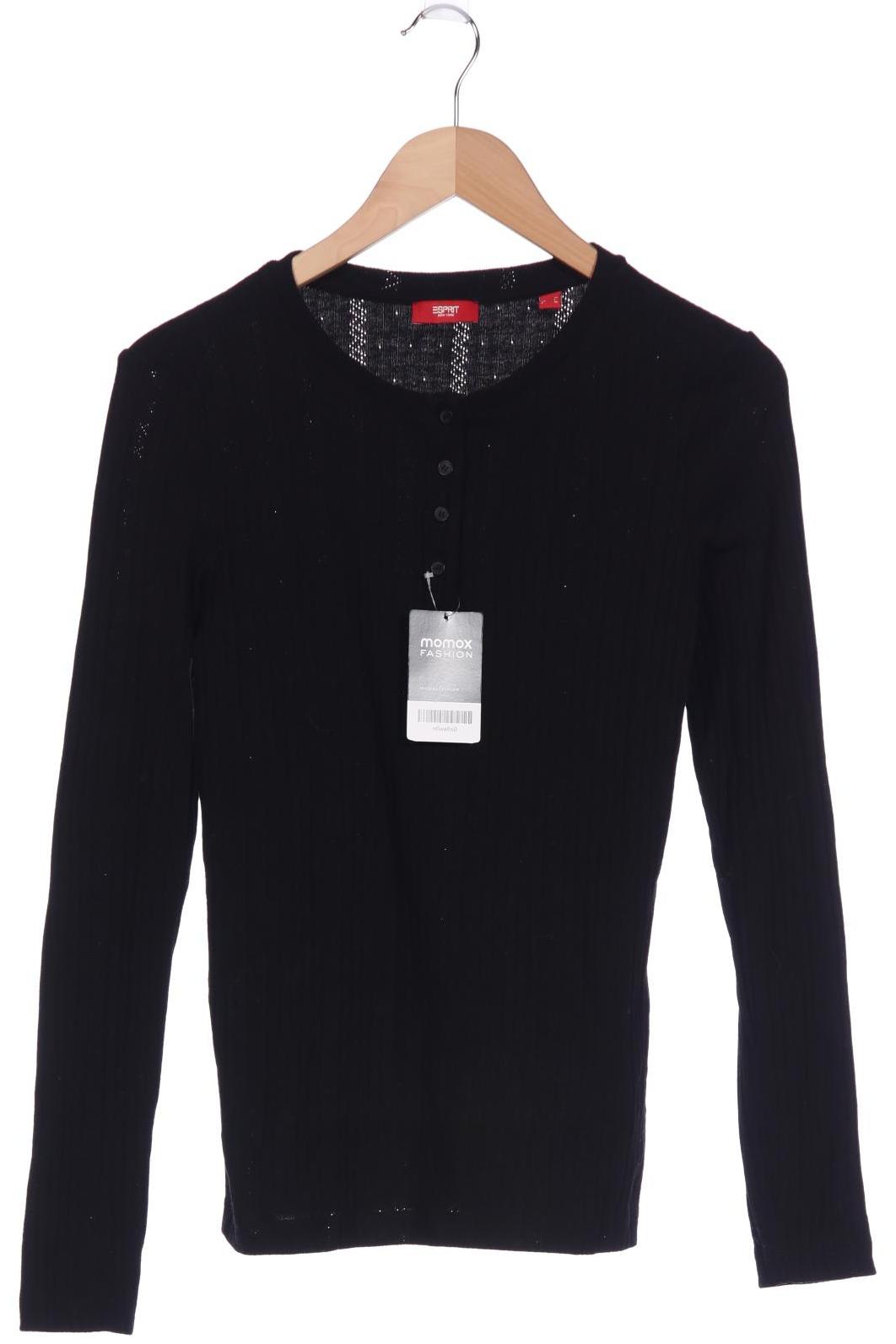 

Esprit Damen Langarmshirt, schwarz, Gr. 42