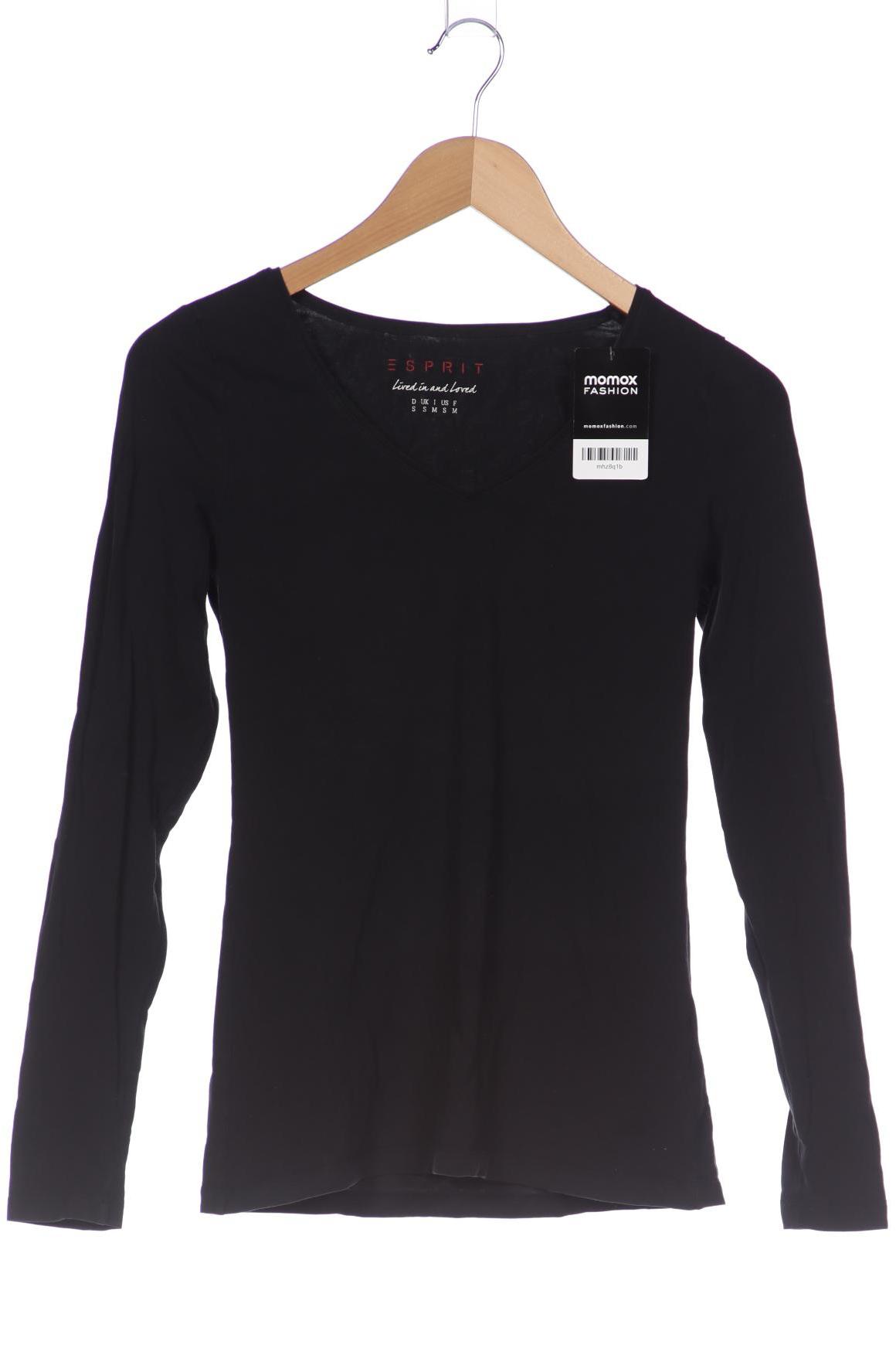 

Esprit Damen Langarmshirt, schwarz, Gr. 36