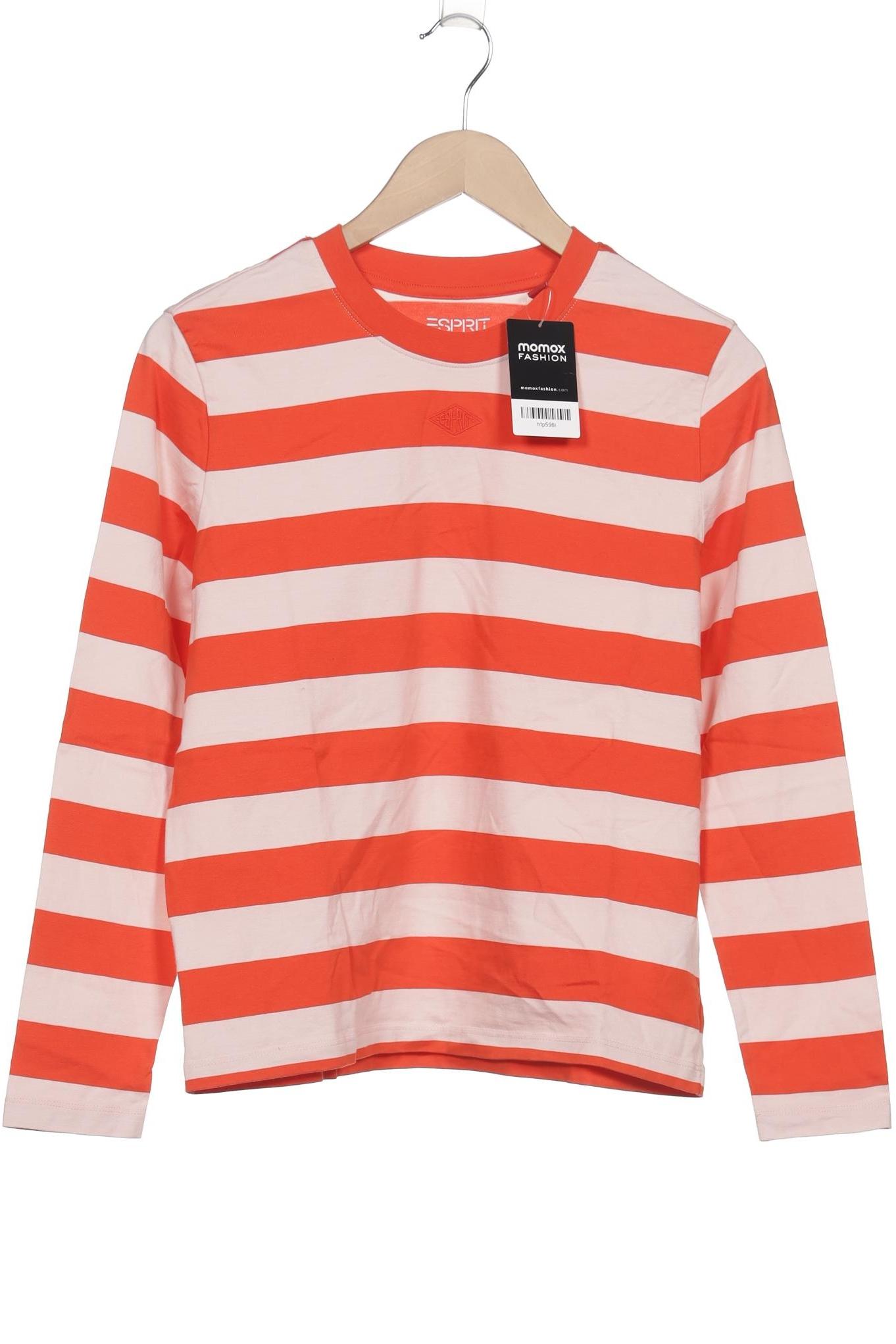 

Esprit Damen Langarmshirt, orange, Gr. 38