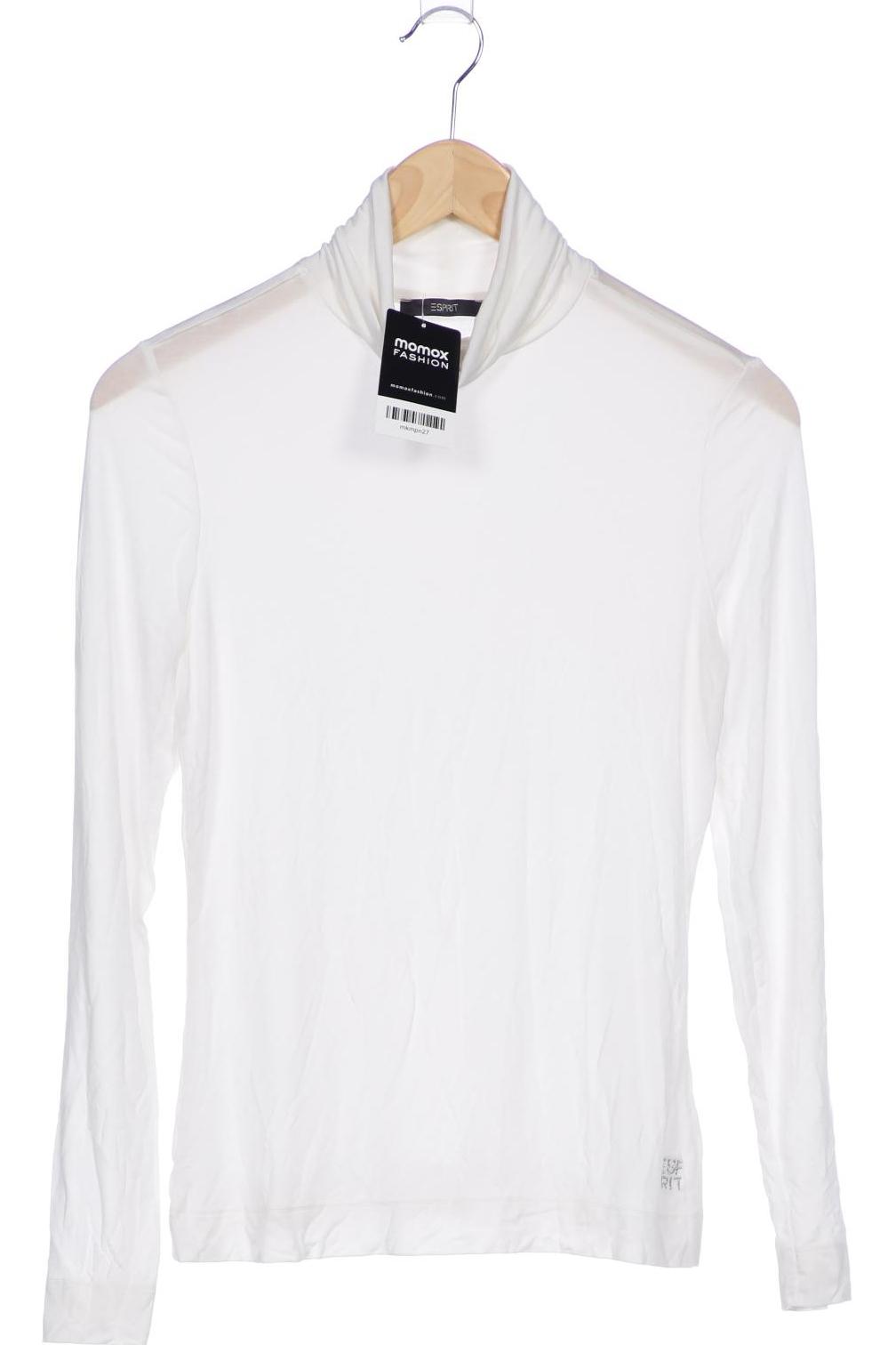 

Esprit Damen Langarmshirt, weiß, Gr. 32