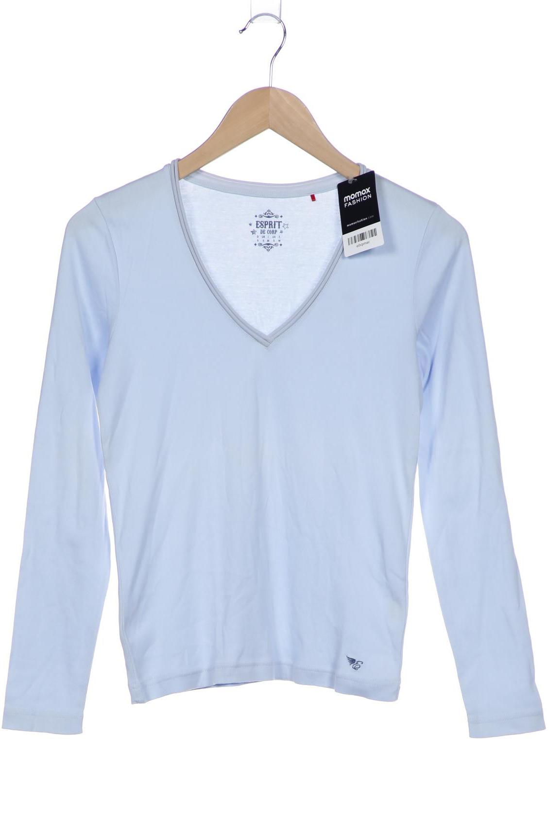 

Esprit Damen Langarmshirt, hellblau, Gr. 36