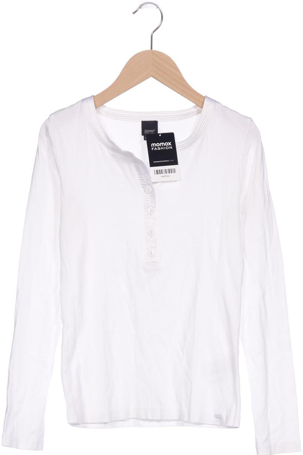 

Esprit Damen Langarmshirt, weiß, Gr. 36
