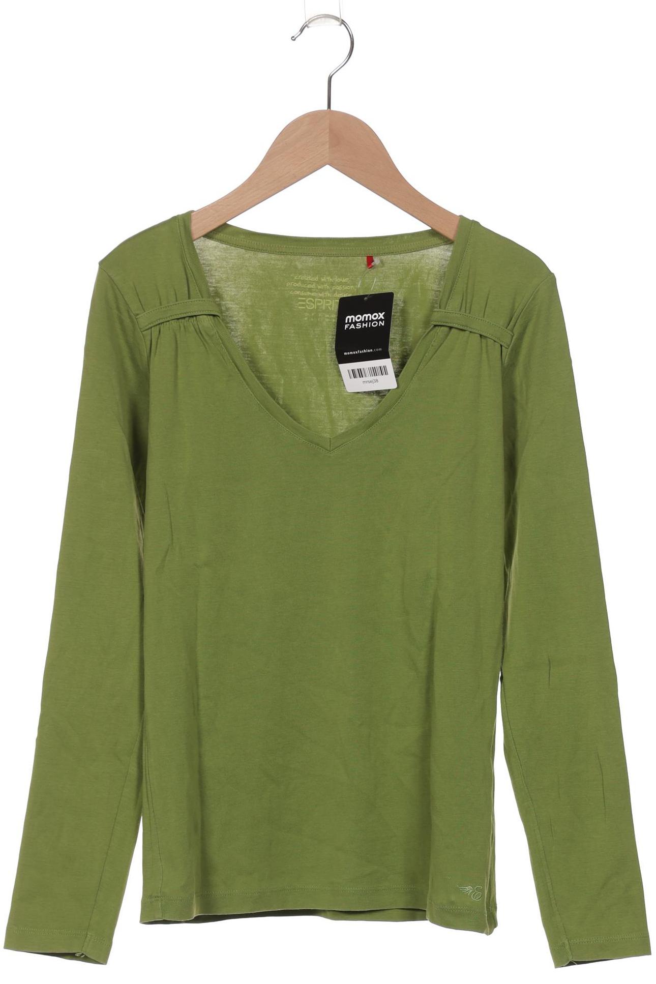 

Esprit Damen Langarmshirt, grün, Gr. 38