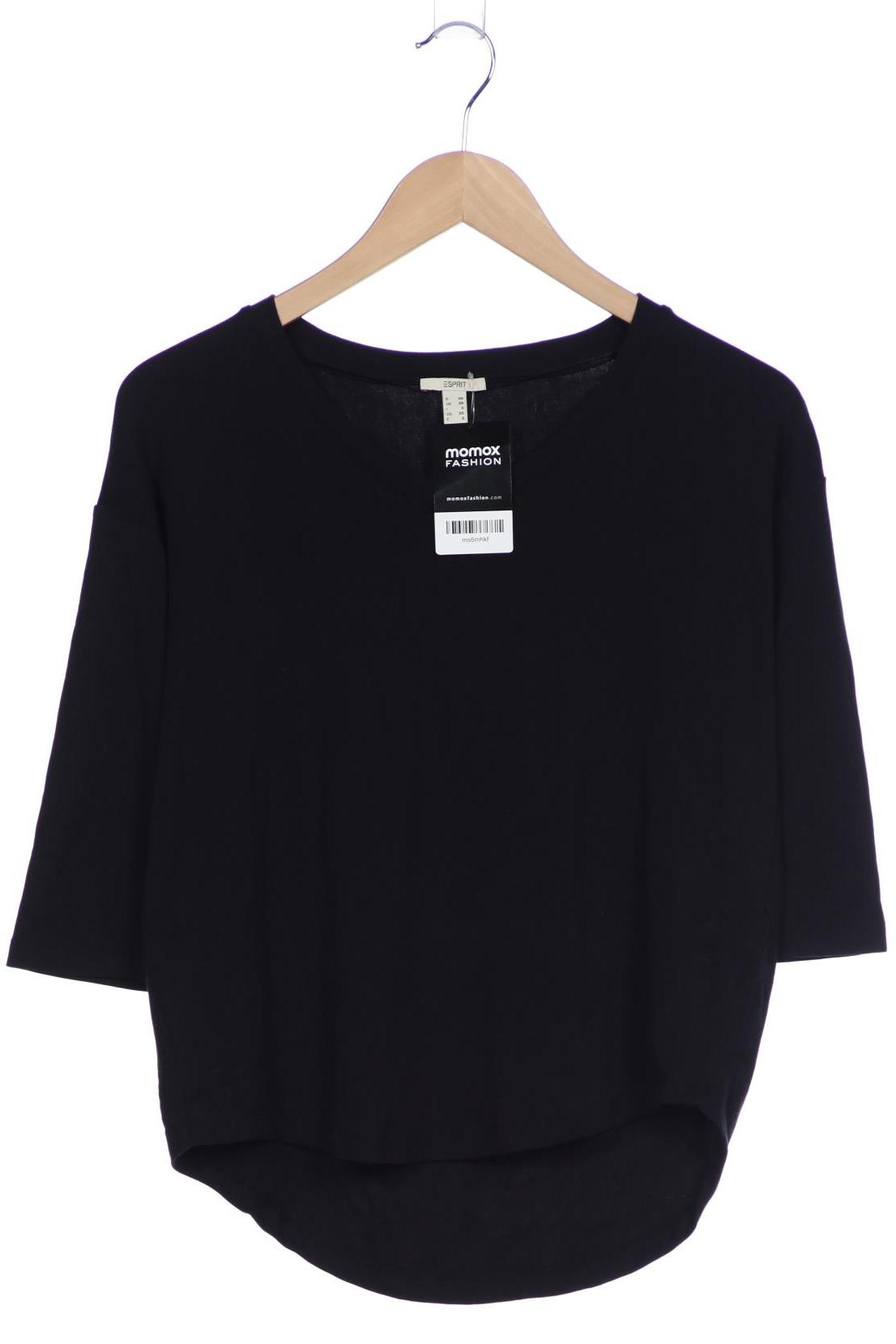 

Esprit Damen Langarmshirt, schwarz, Gr. 34