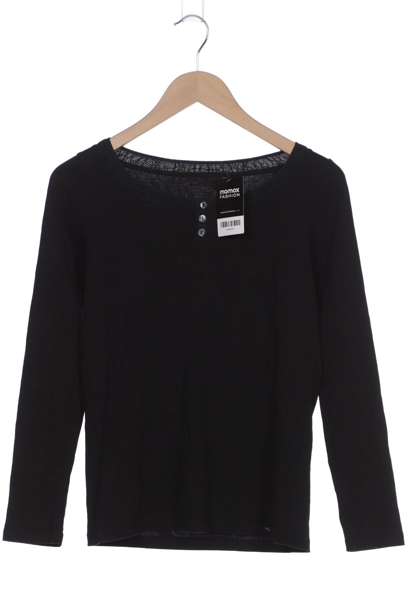 

Esprit Damen Langarmshirt, schwarz, Gr. 42