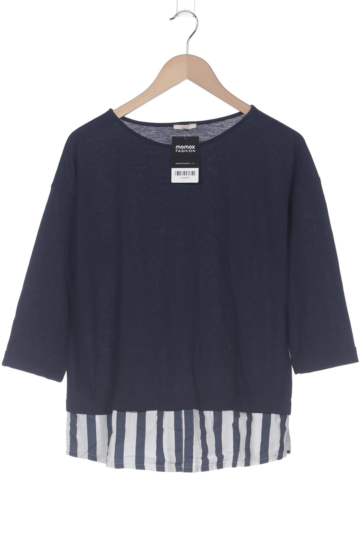 

Esprit Damen Langarmshirt, marineblau, Gr. 38