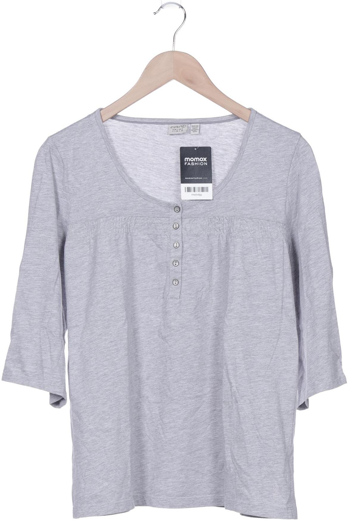 

Esprit Damen Langarmshirt, grau, Gr. 42