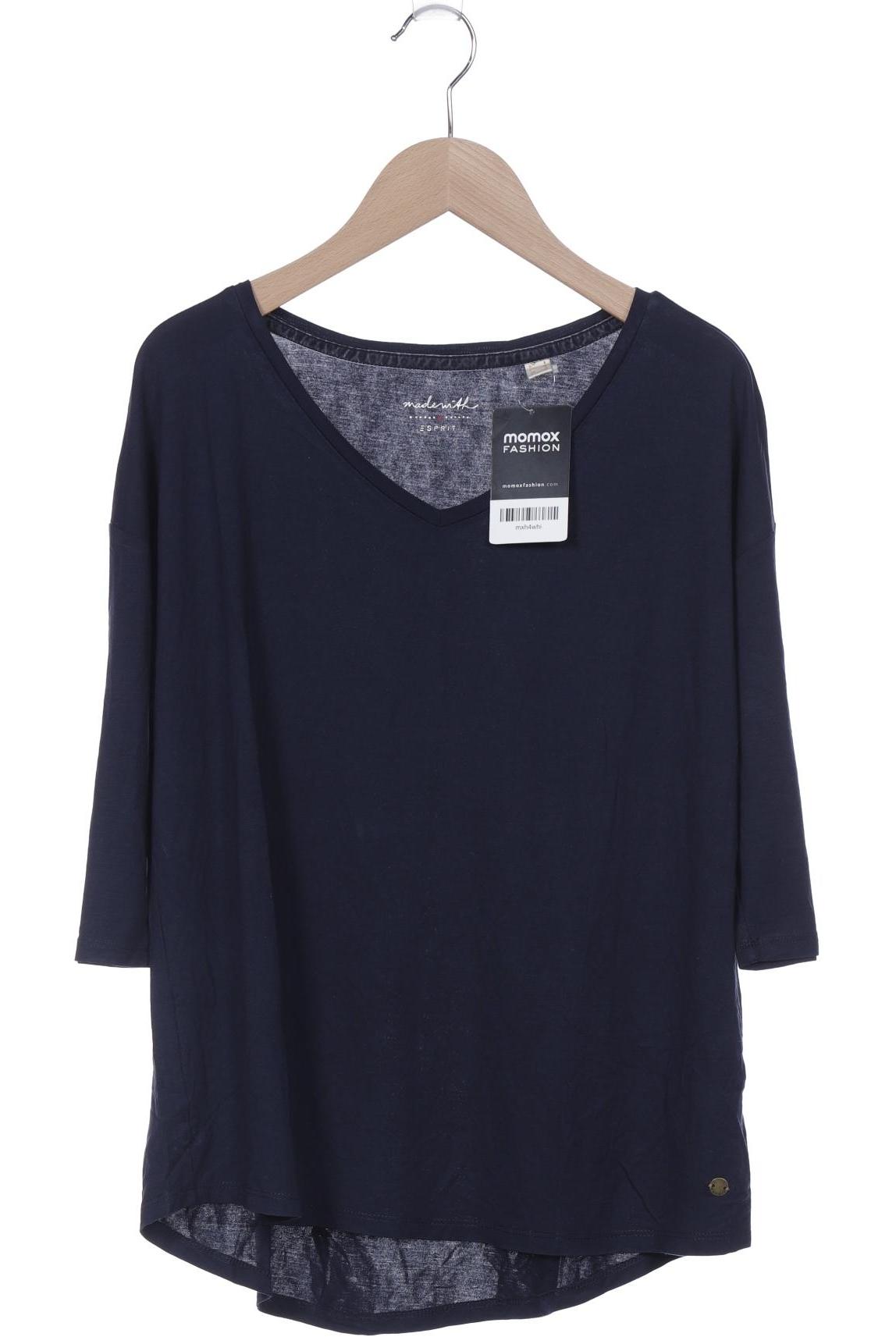 

Esprit Damen Langarmshirt, marineblau, Gr. 36