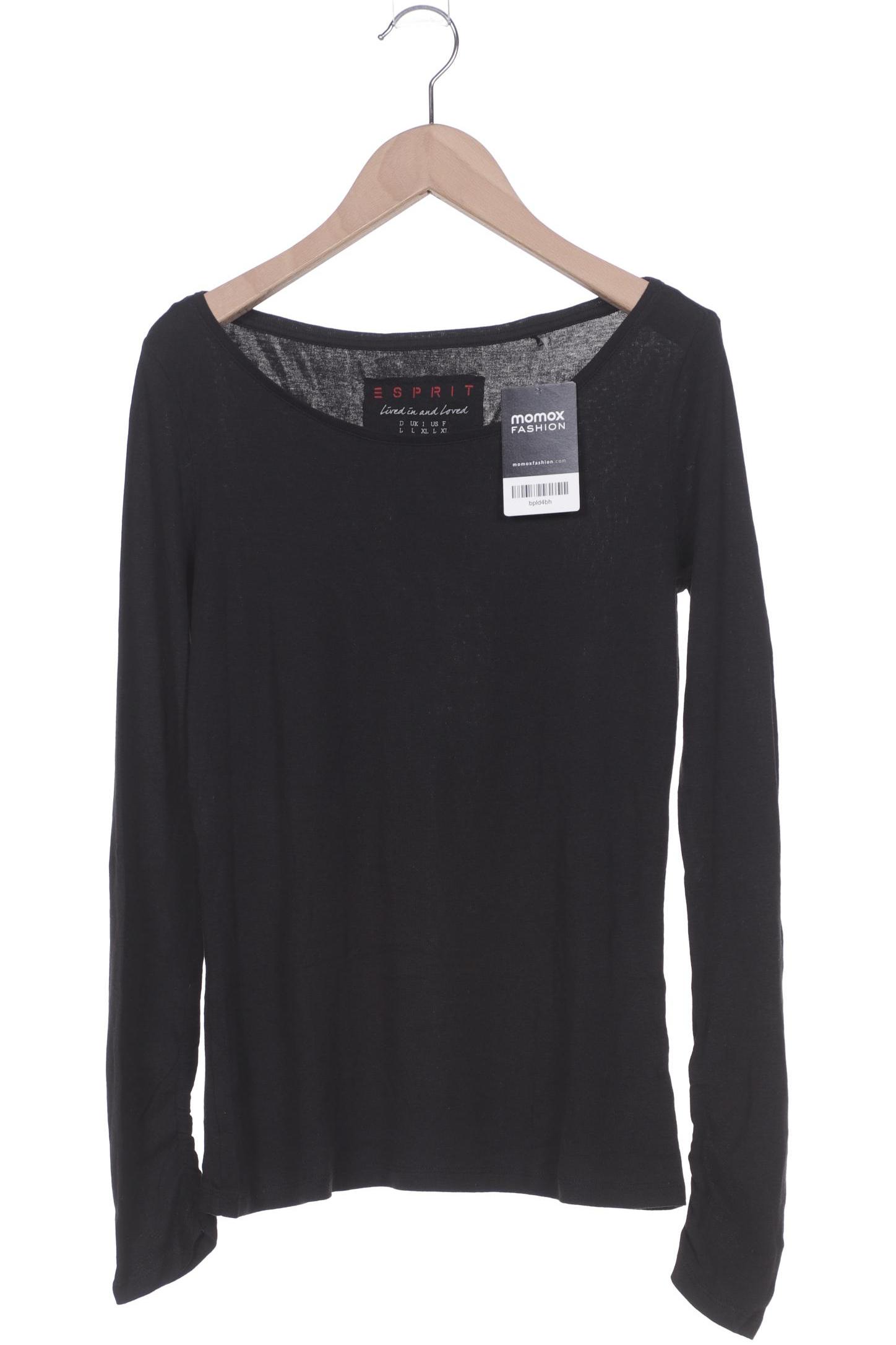 

Esprit Damen Langarmshirt, schwarz, Gr. 42