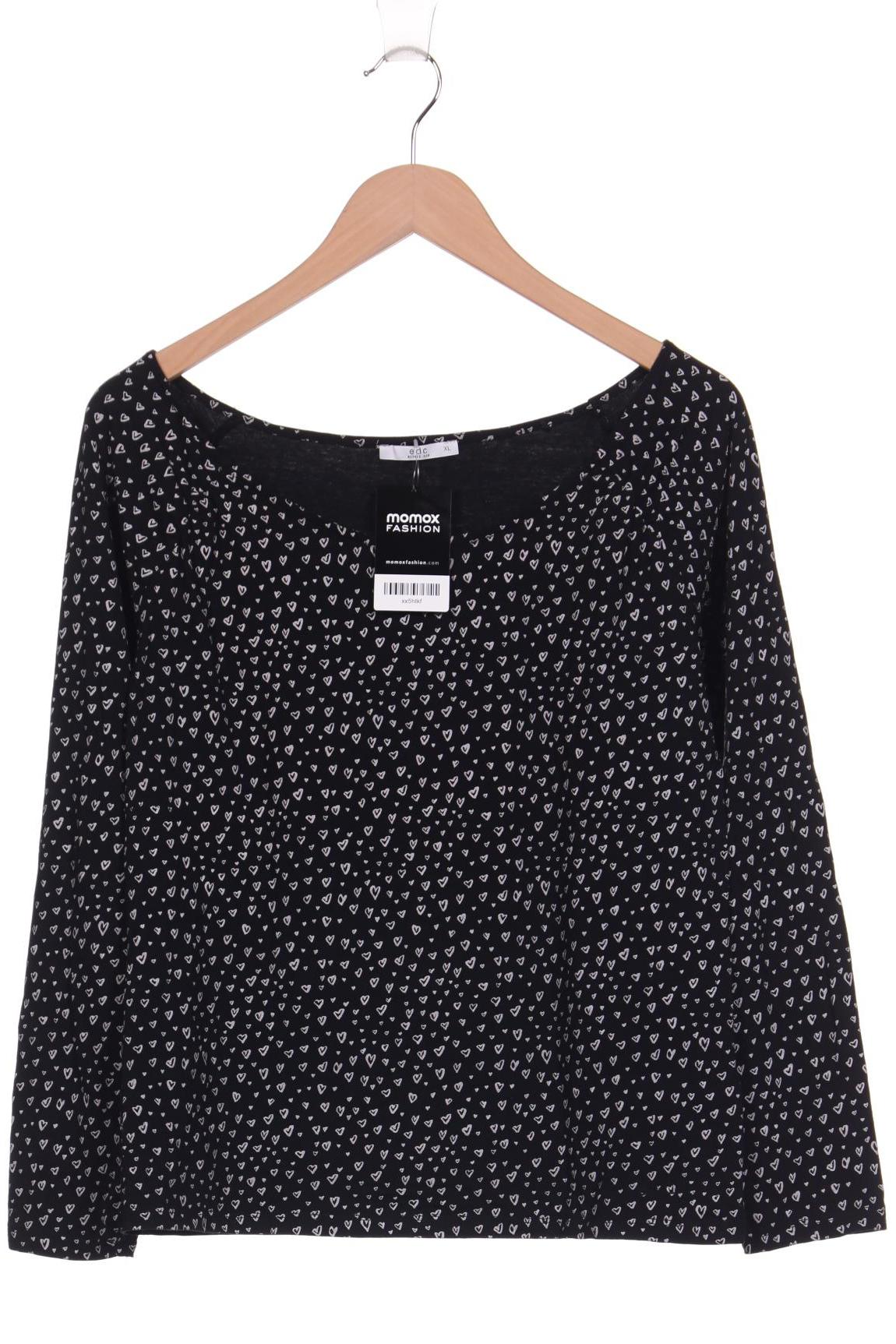 

Esprit Damen Langarmshirt, schwarz, Gr. 44