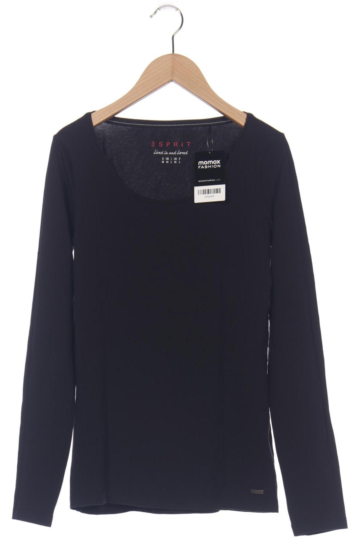 

Esprit Damen Langarmshirt, schwarz, Gr. 38