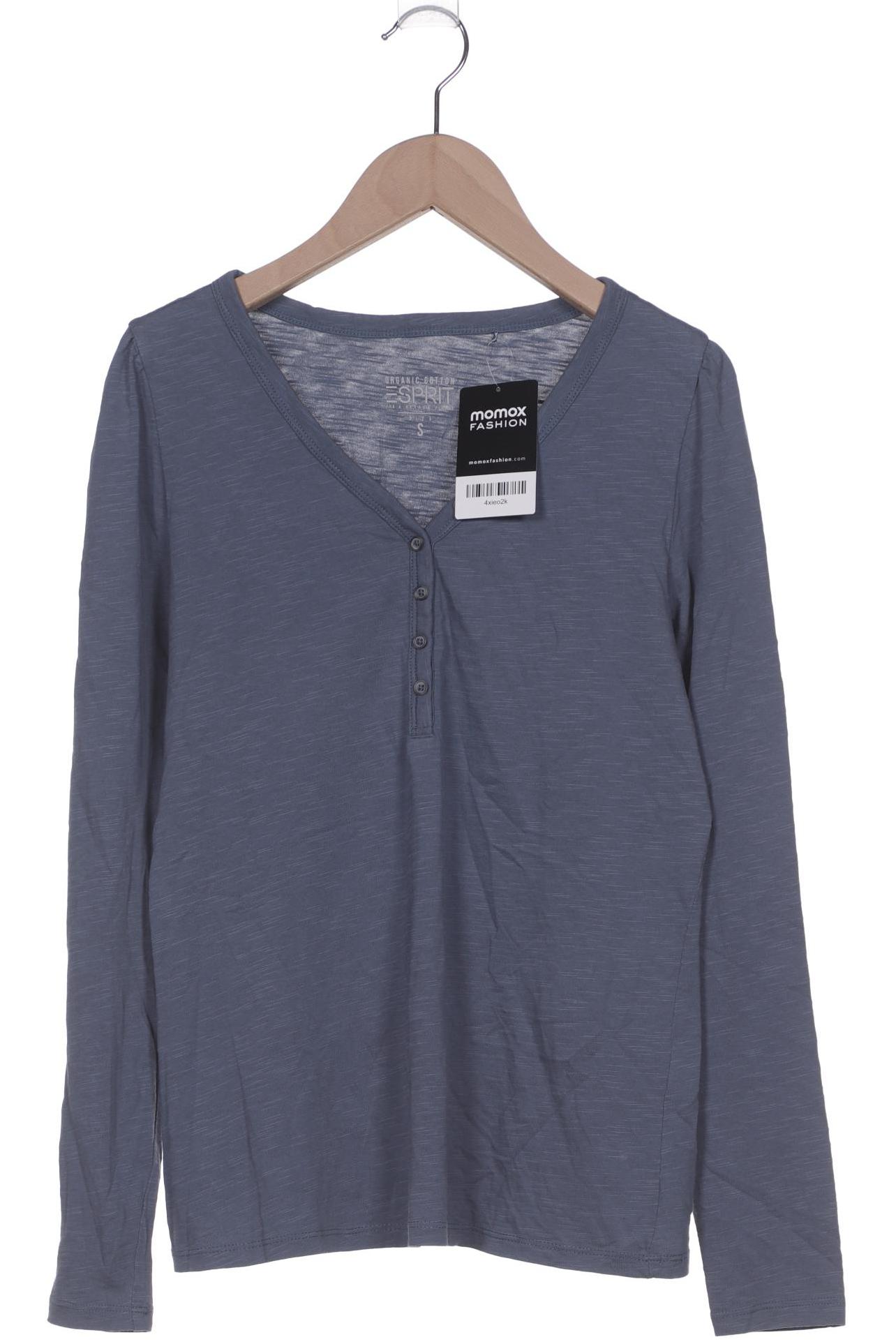 

Esprit Damen Langarmshirt, blau, Gr. 36