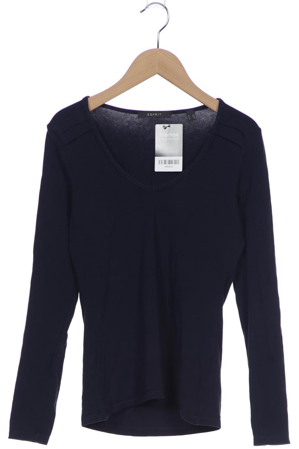 

Esprit Damen Langarmshirt, marineblau, Gr. 34