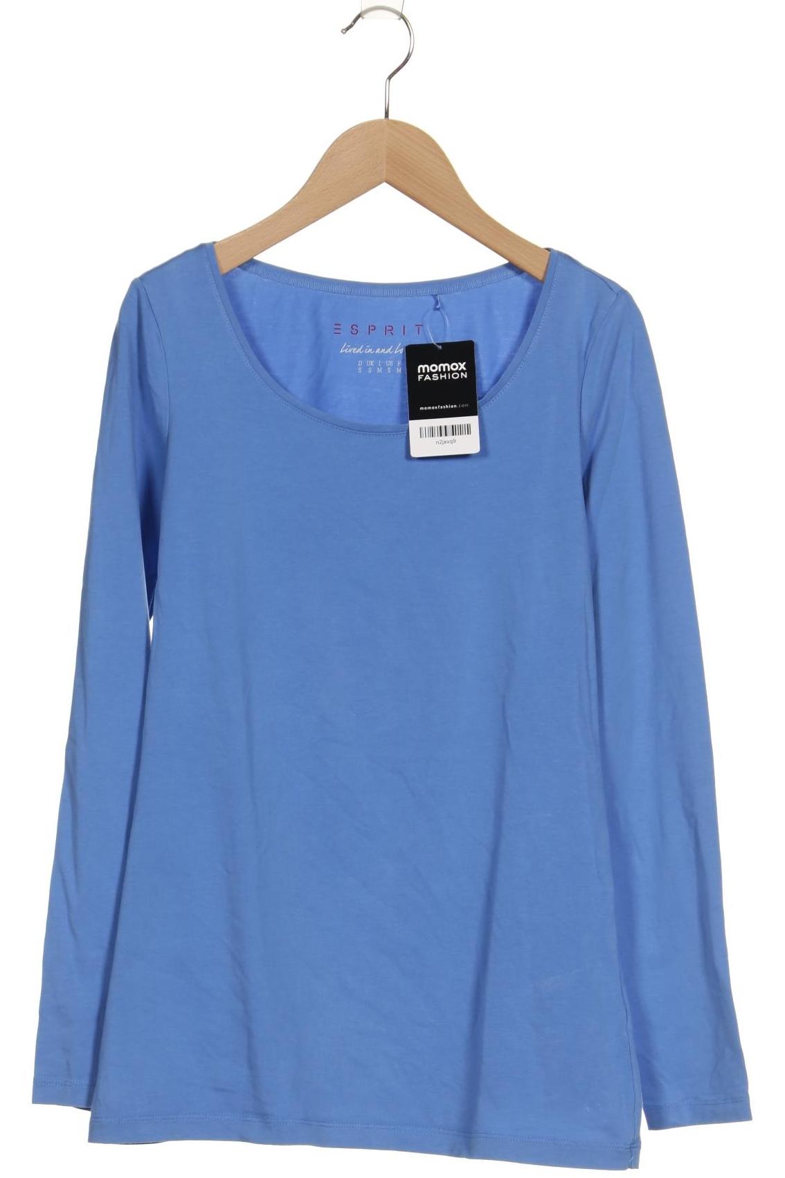 

Esprit Damen Langarmshirt, blau, Gr. 36