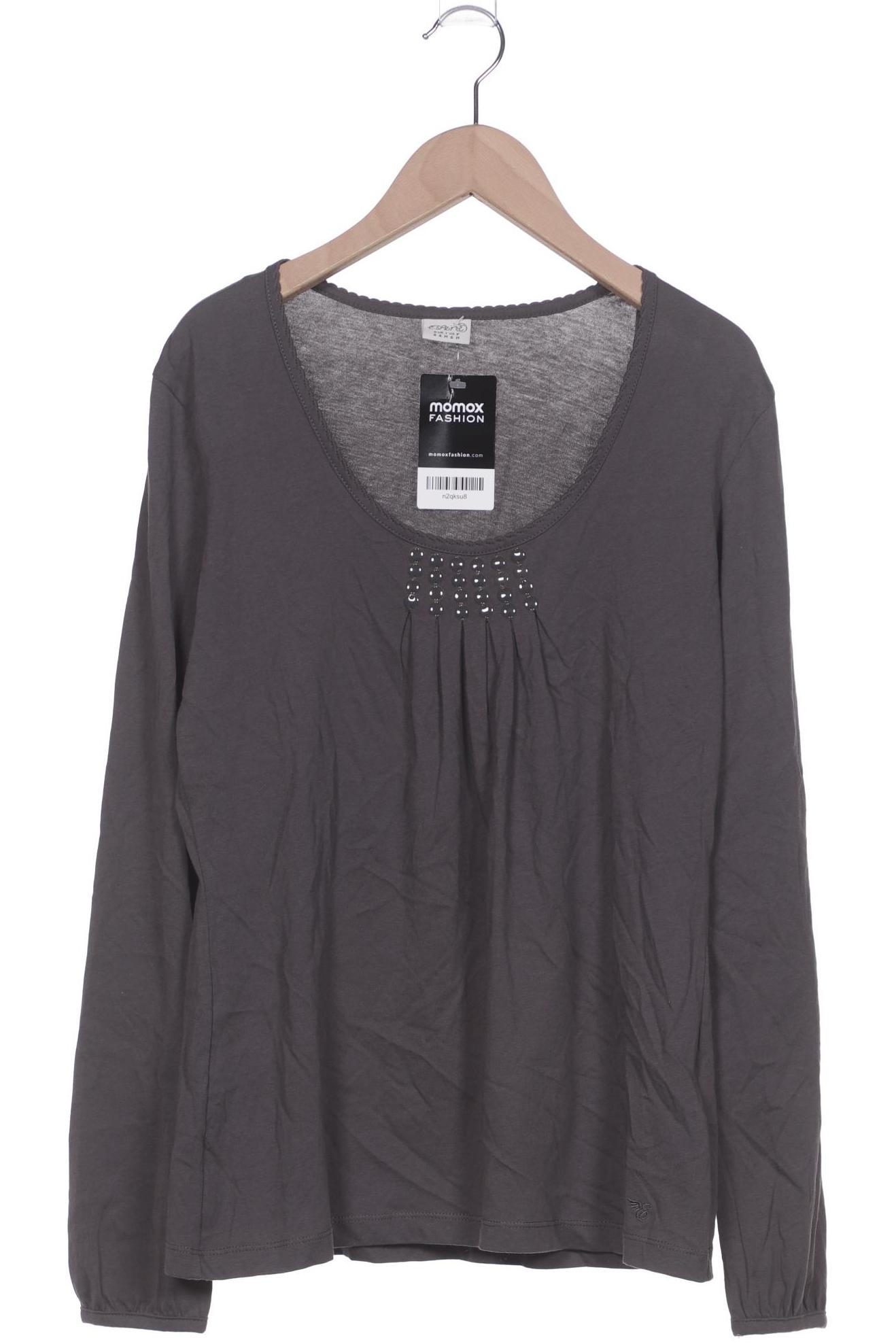 

Esprit Damen Langarmshirt, grau, Gr. 36