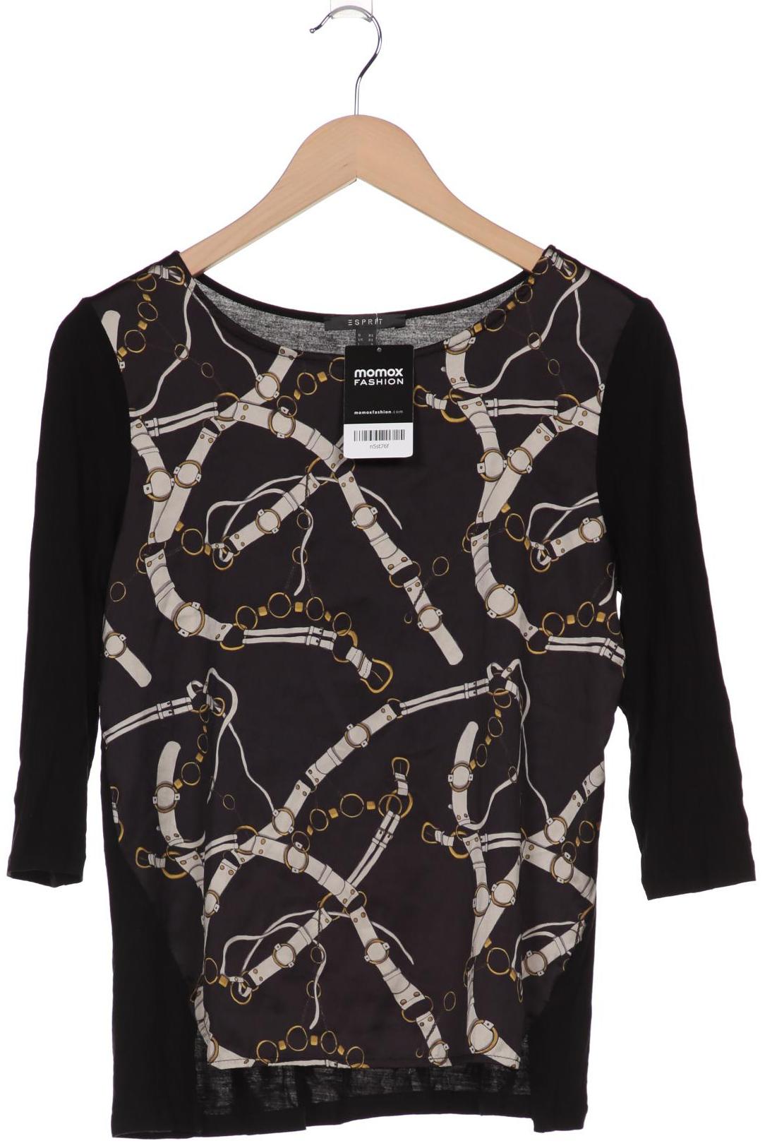 

Esprit Damen Langarmshirt, schwarz, Gr. 34